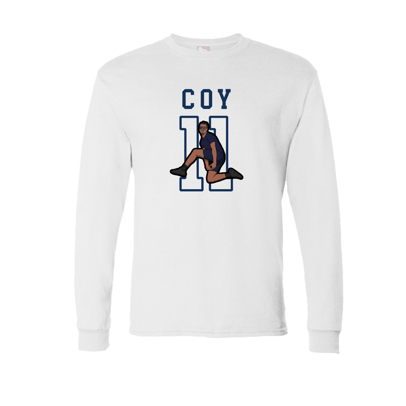 Long Sleeve Tee — Shirsey in White