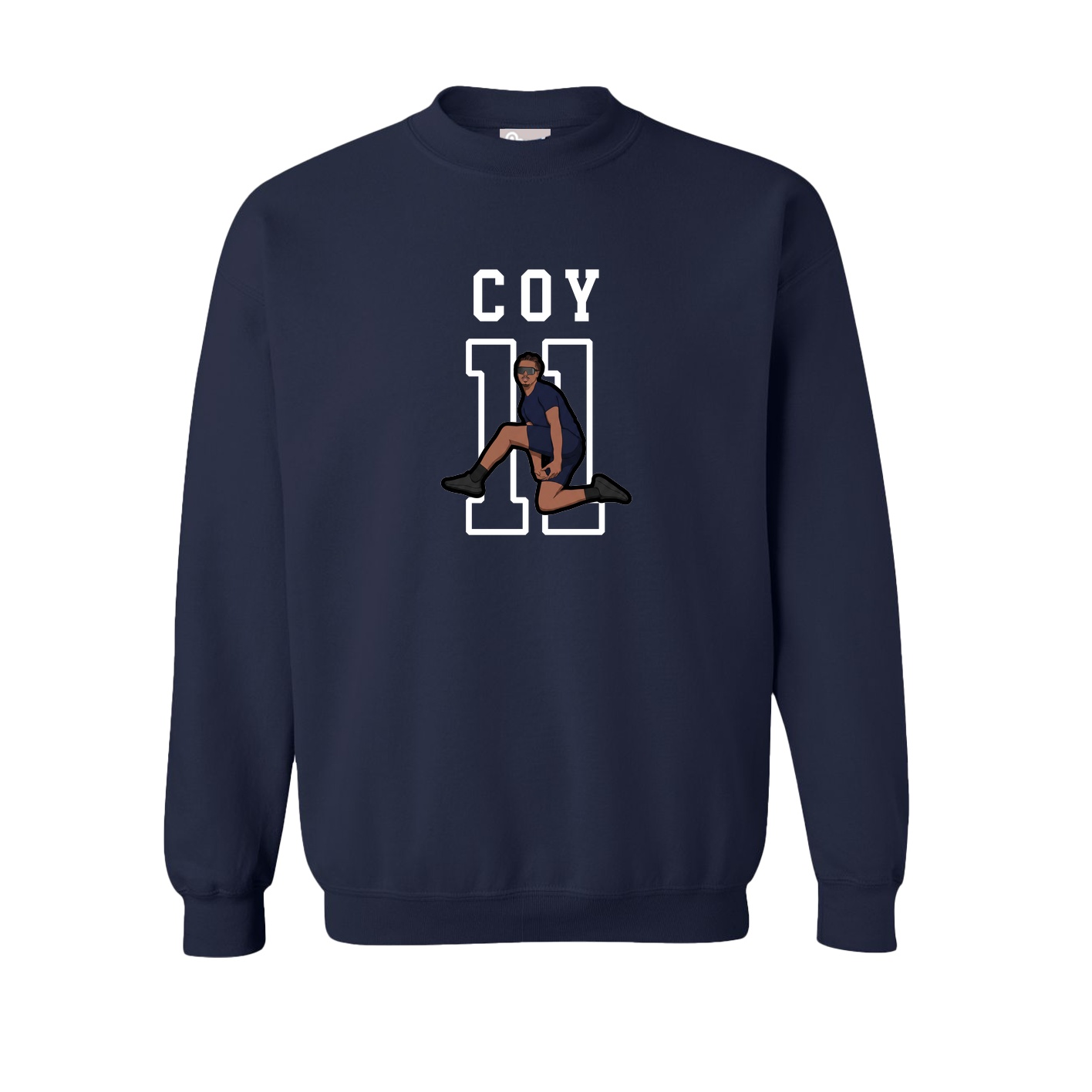 Fleece Crew — Shirsey in Navy