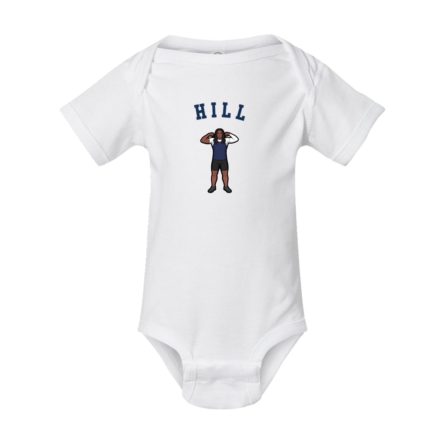 Baby Onesie — Shirsey Arch in White