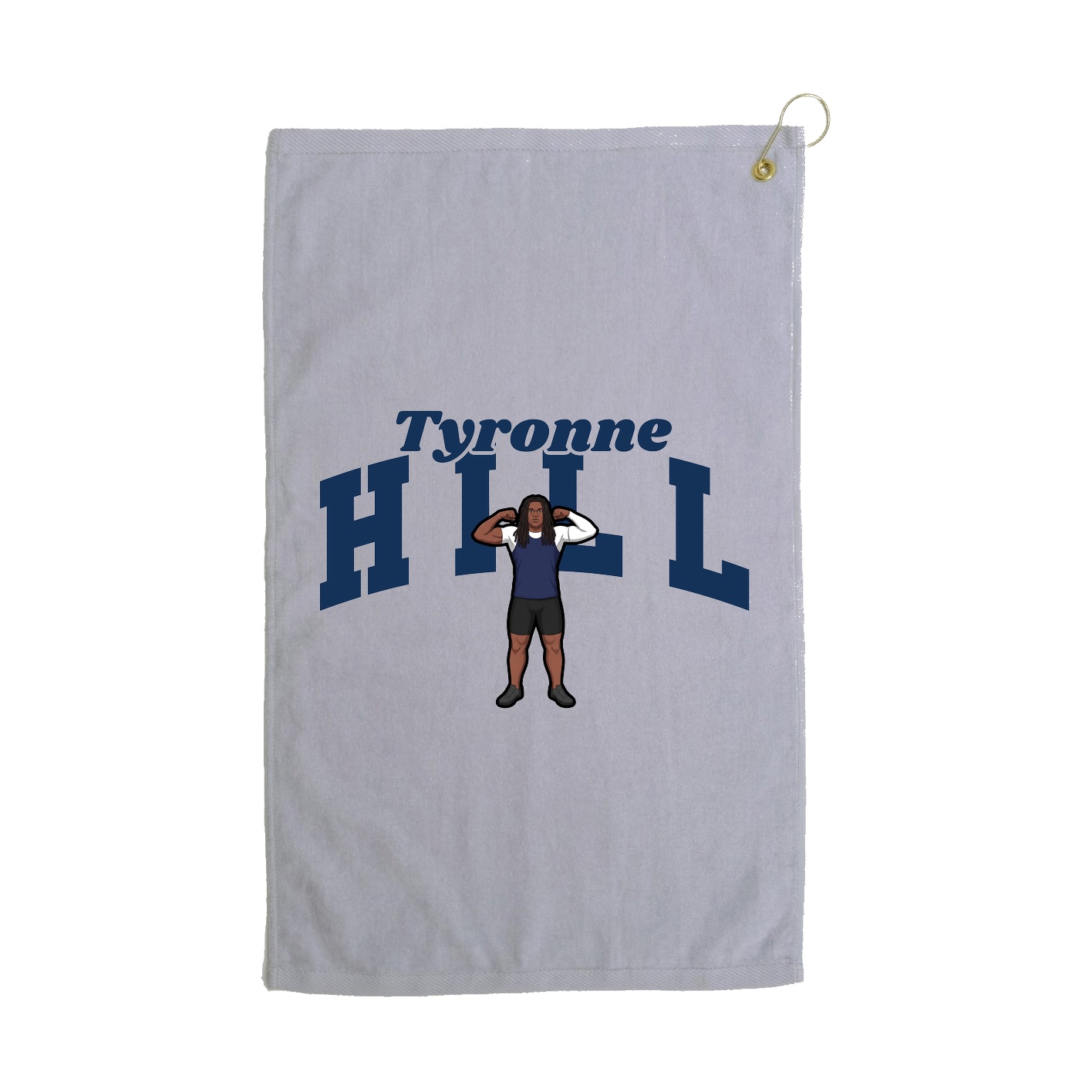Golf Towel — Signature Arch in Grey