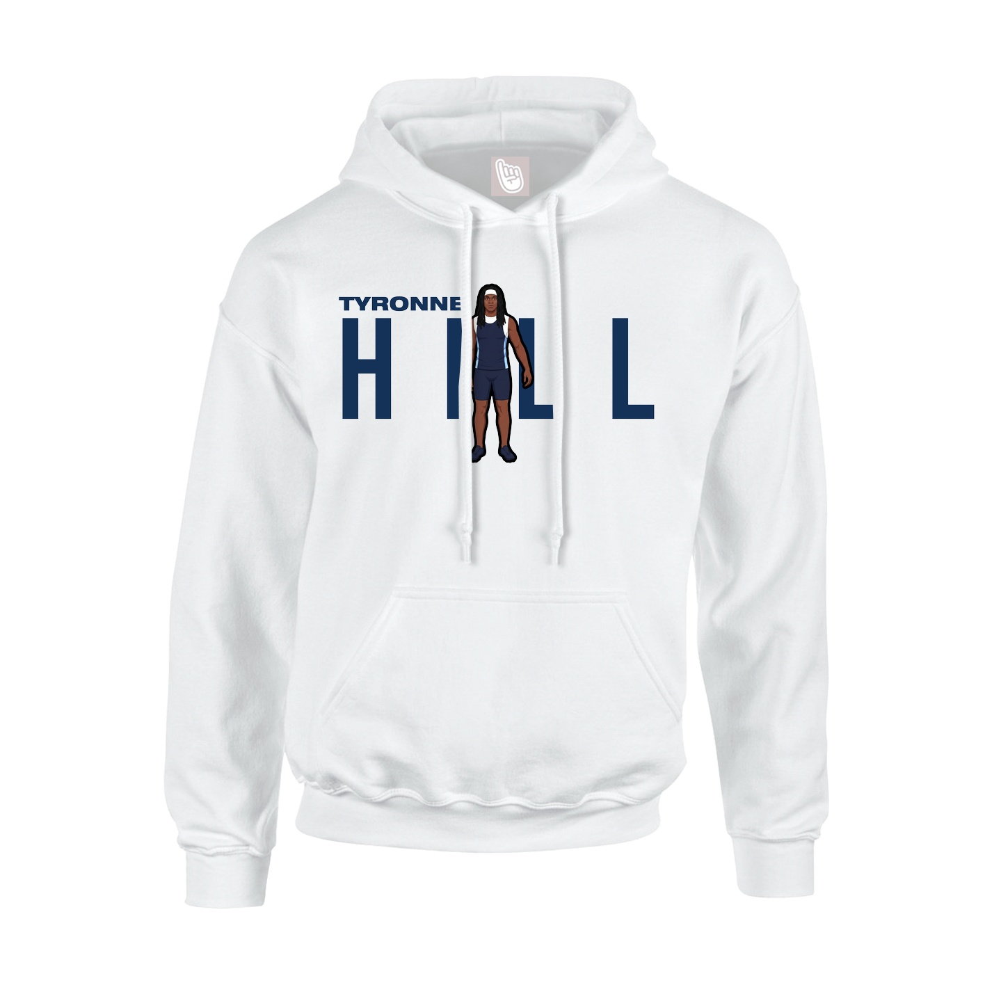 Hoodie — Player Name in White