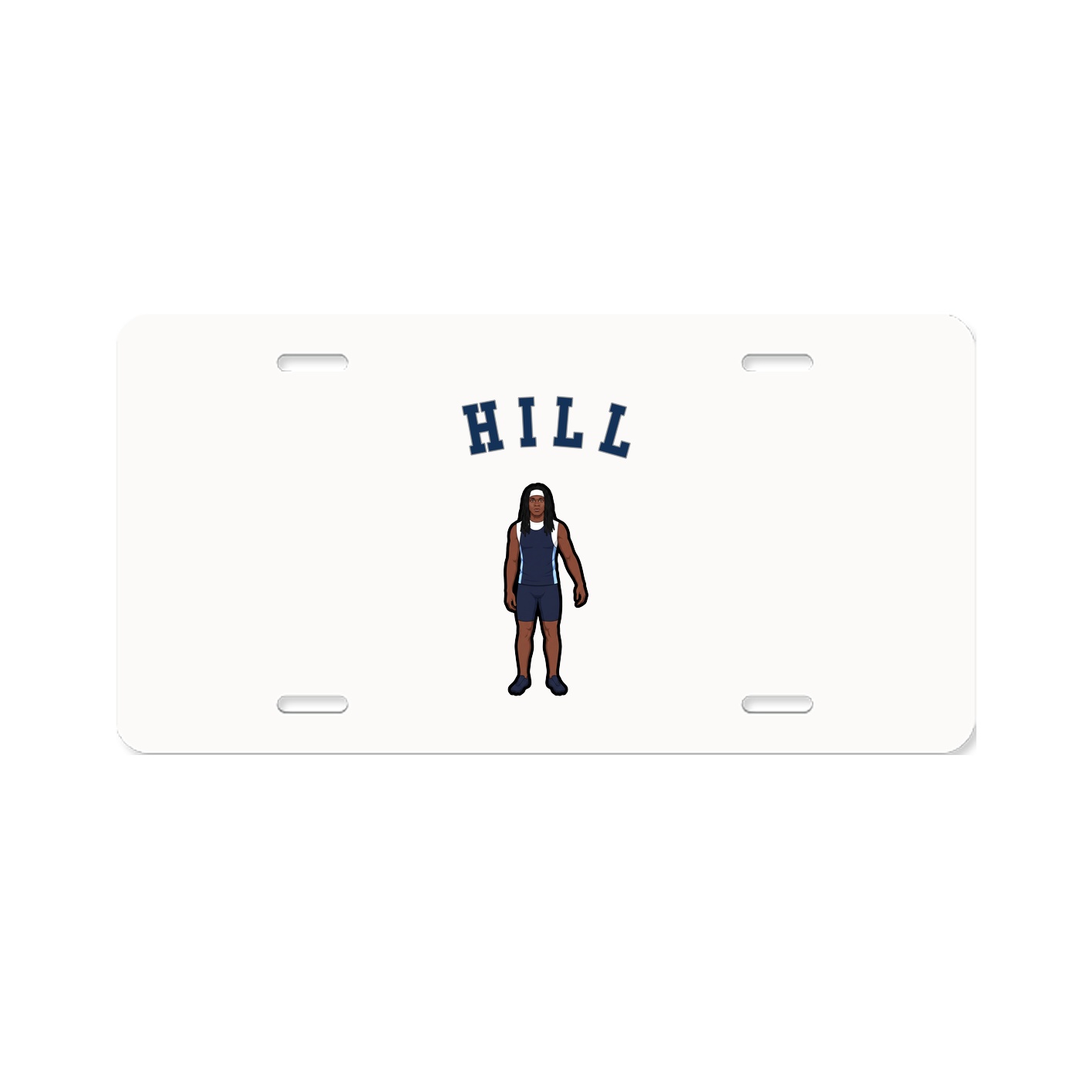 License Plate — Shirsey Arch in Classic