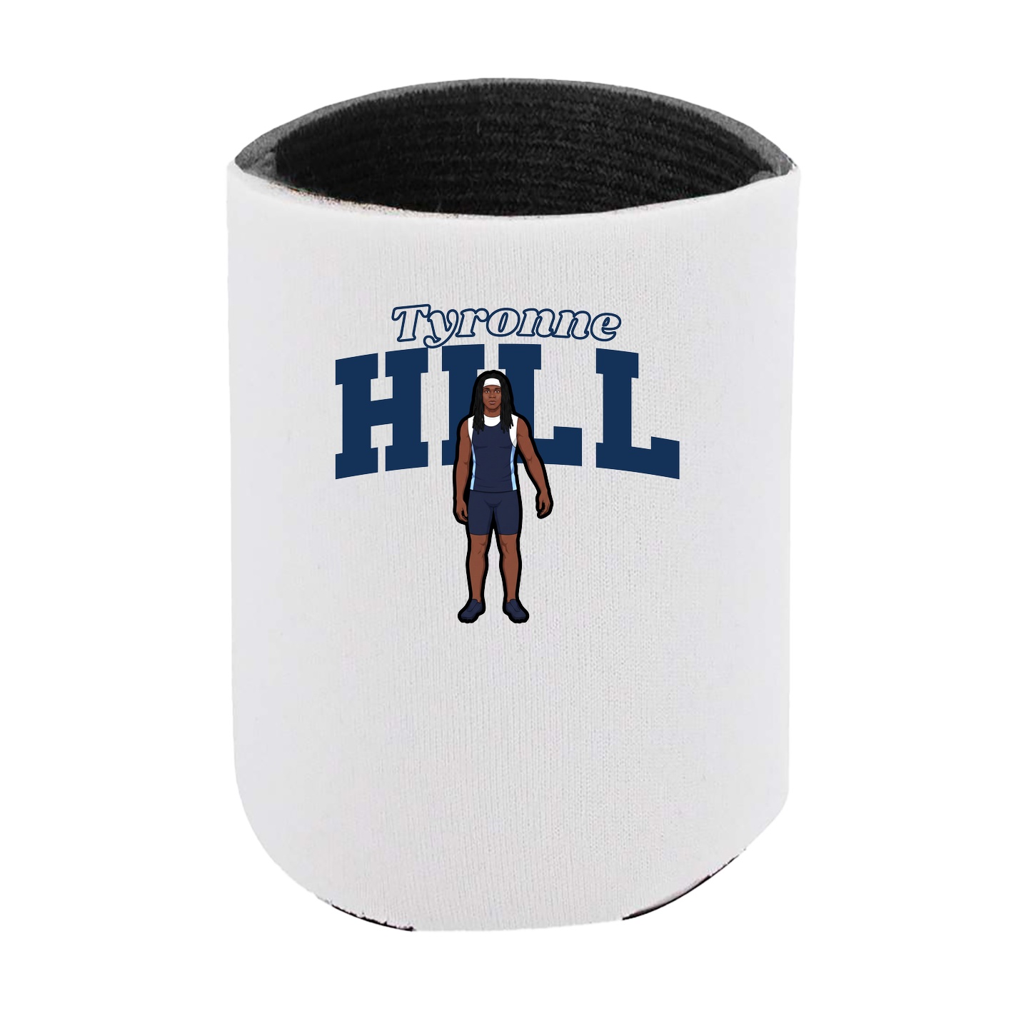 Can Holder — Name Arch in White