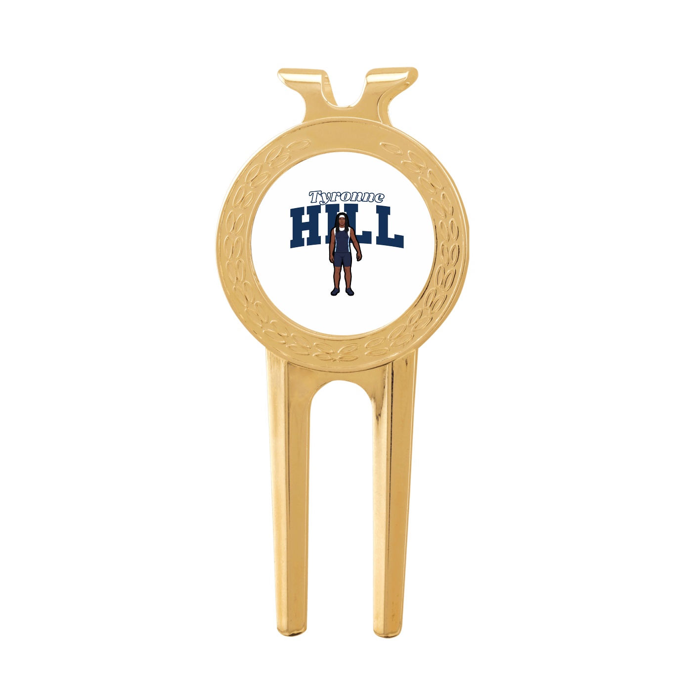 Divot Tool with Ball Marker — Name Arch in Classic