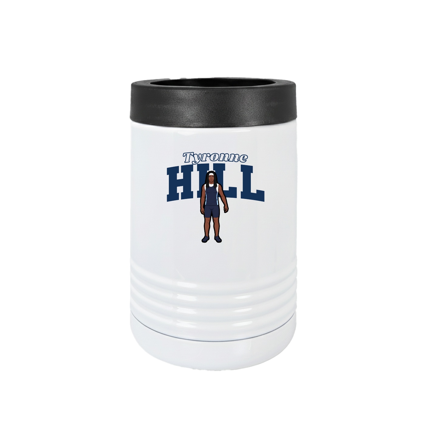 Beverage Holder — Name Arch in White