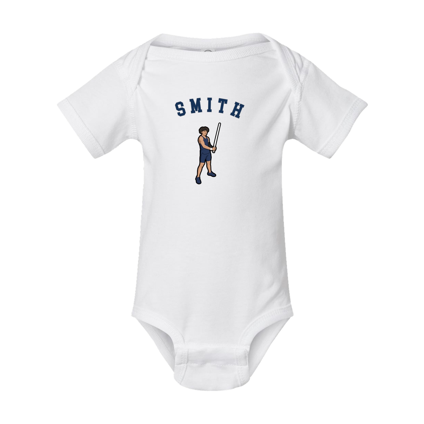 Baby Onesie — Shirsey Arch in White