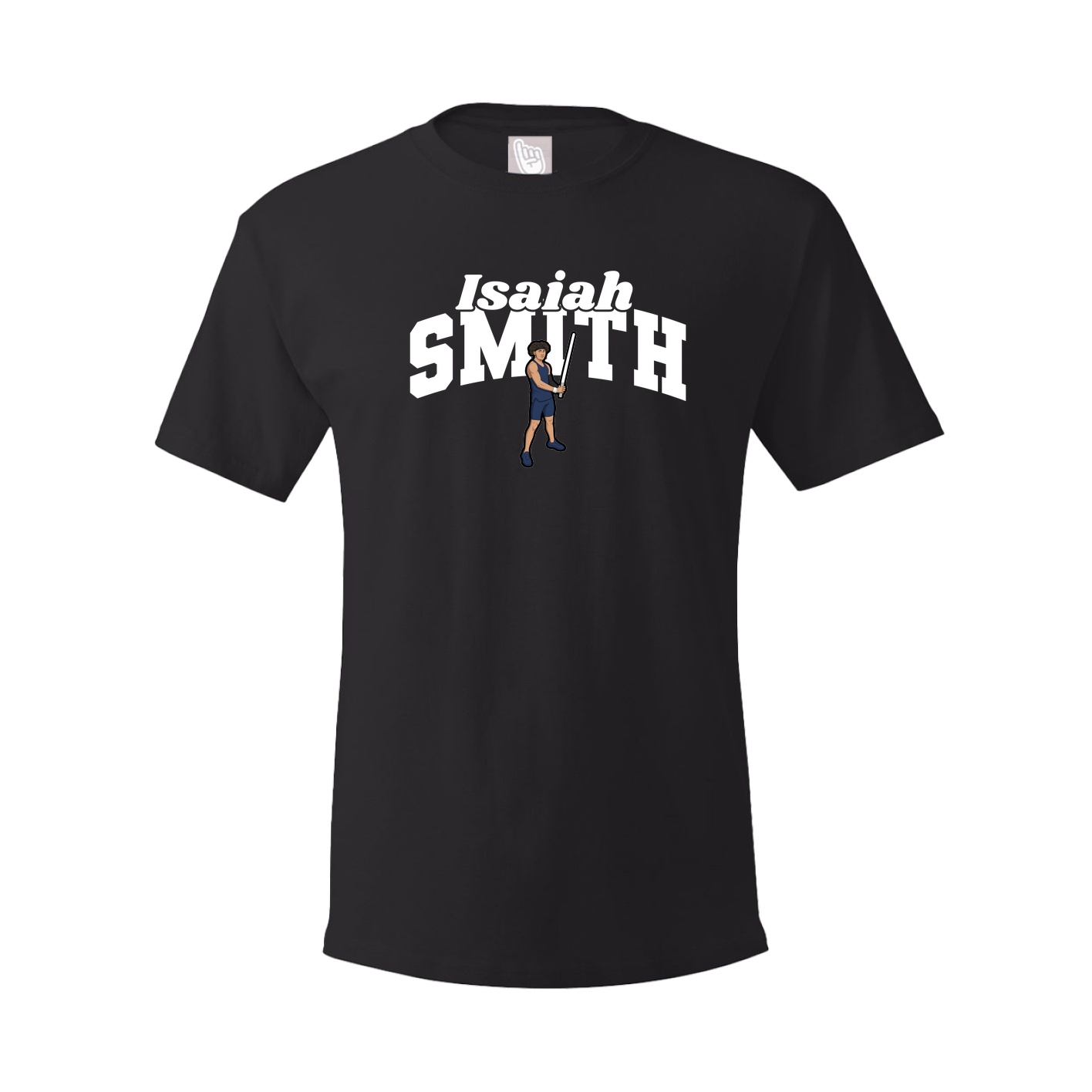 Youth Tee — Signature Arch in Black