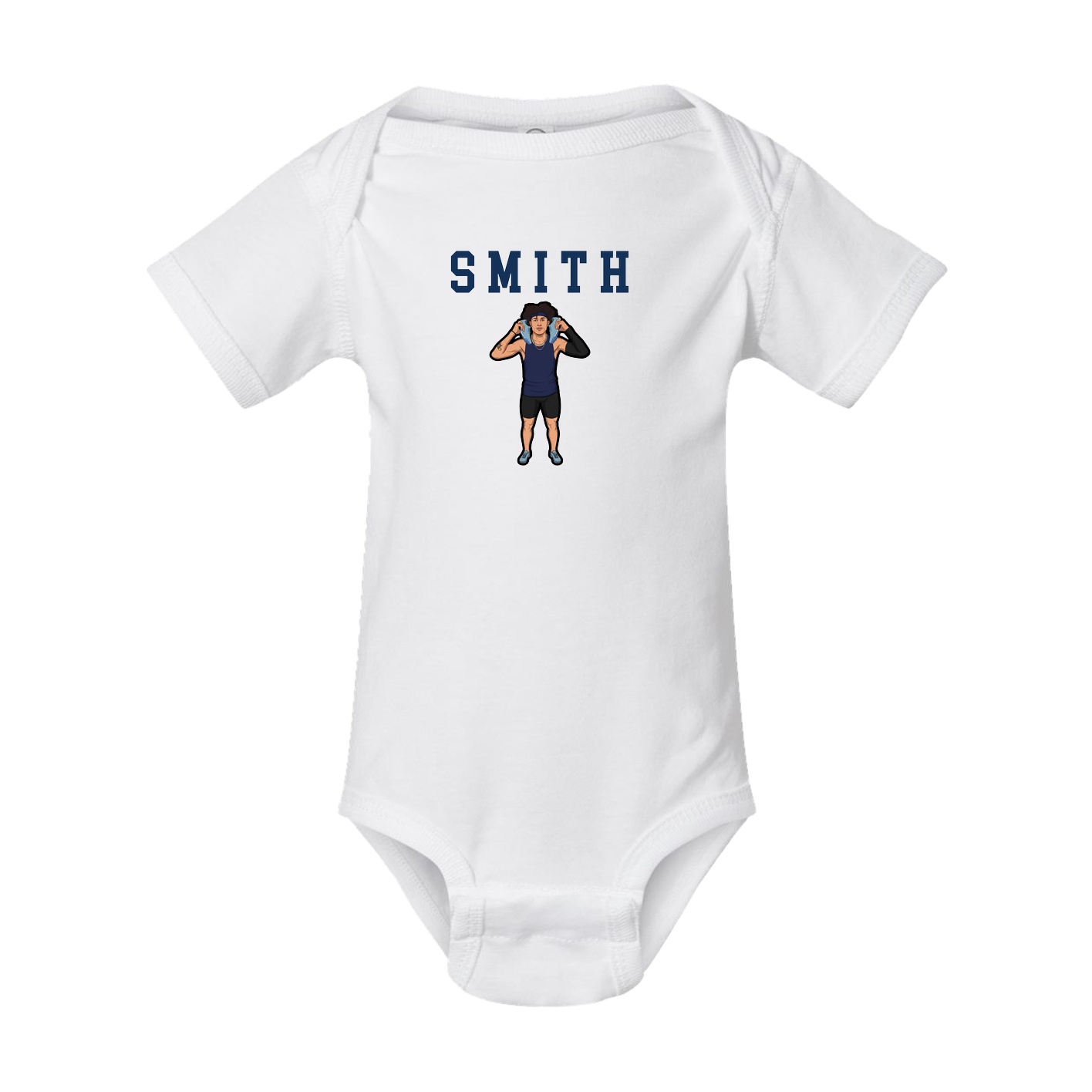 Baby Onesie — Shirsey in White