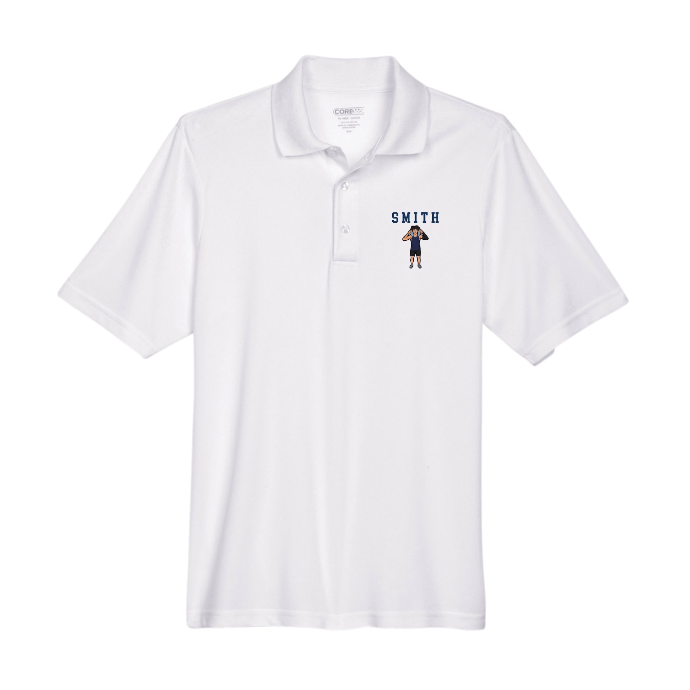 Performance Polo — Shirsey in White