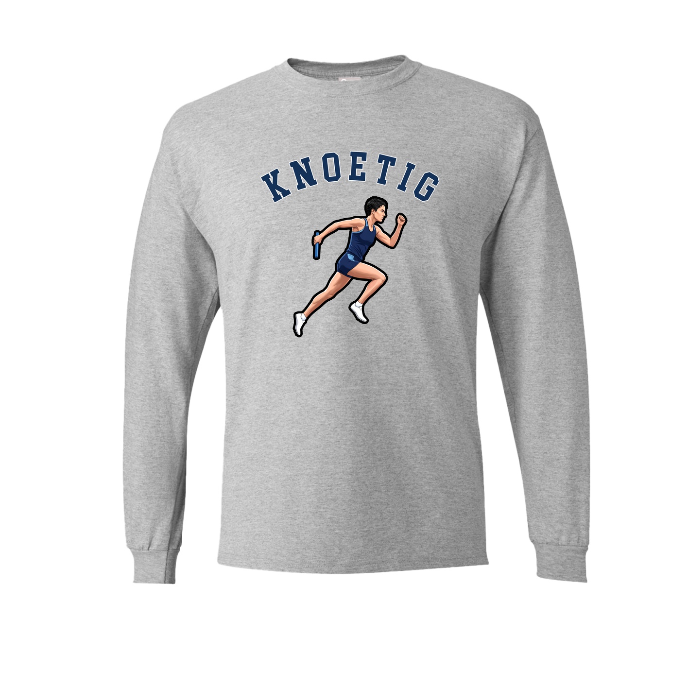 Long Sleeve Tee — Shirsey Arch in Grey