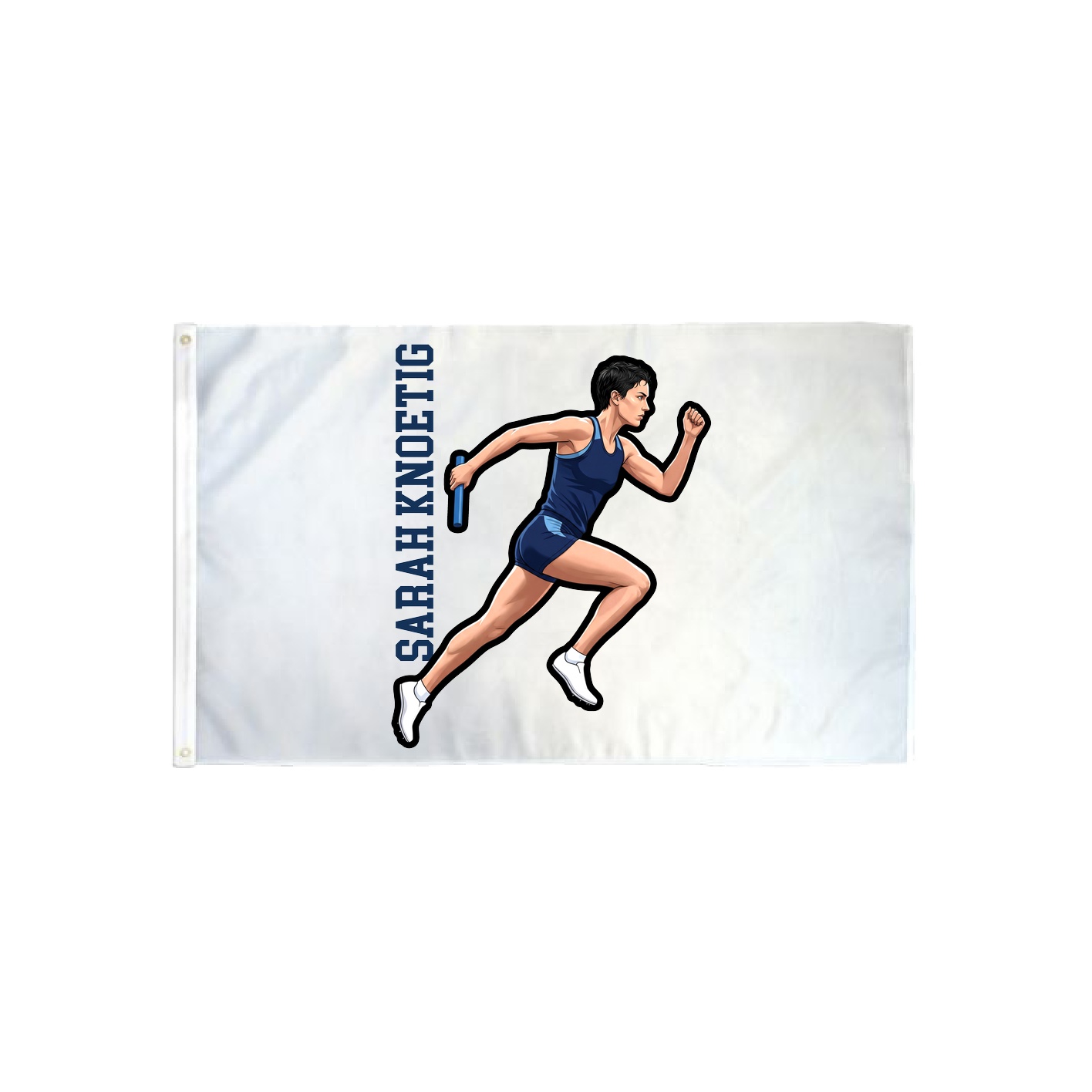 3x5 Flag — Name Vertical in Classic