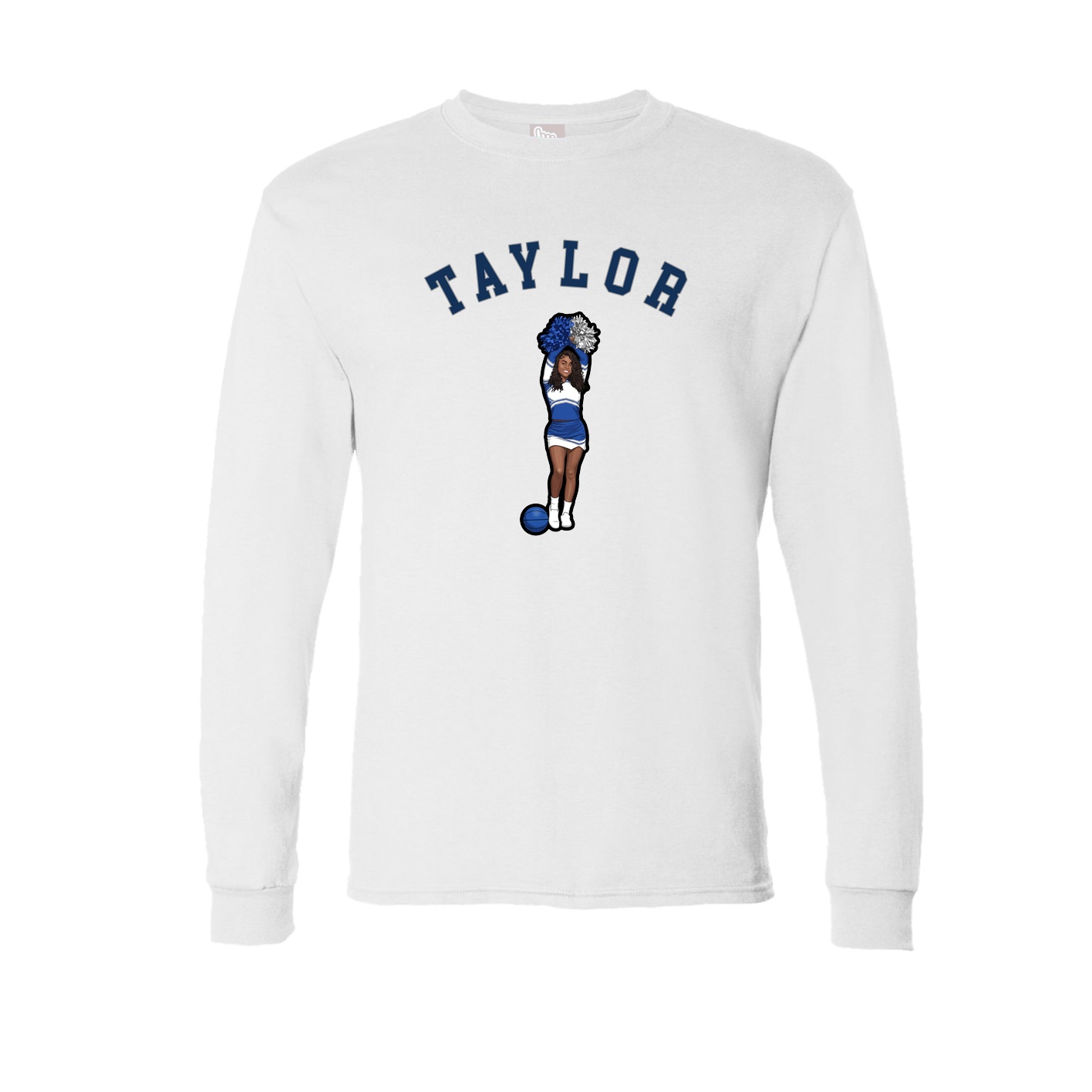 Long Sleeve Tee — Shirsey Arch in White