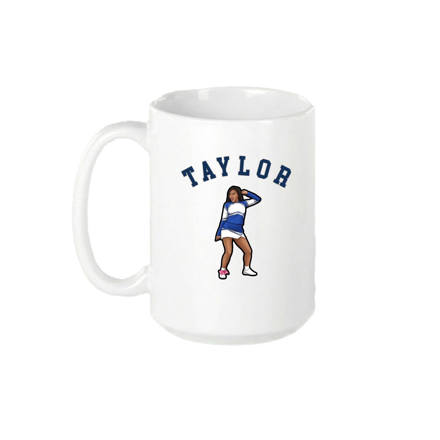 15oz Coffee Mug — Shirsey Arch in White
