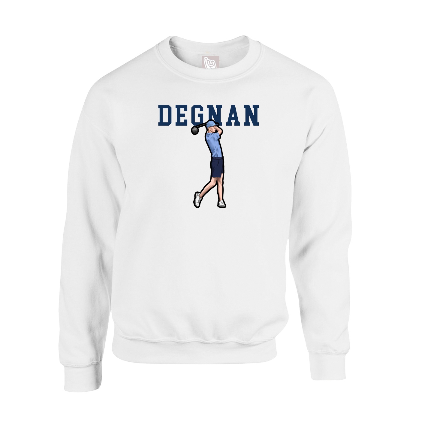 Fleece Crew — Shirsey in White