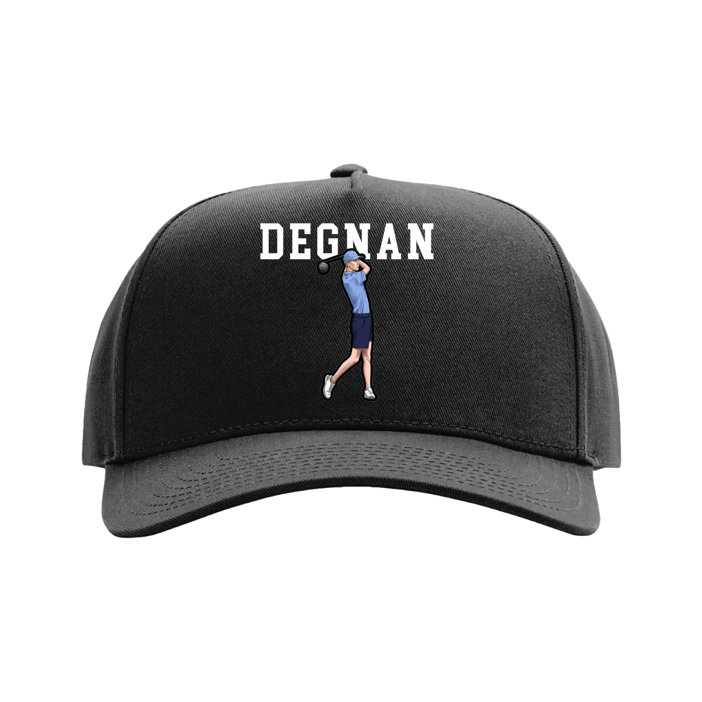 Full Fabric Five-Panel Champ Cap