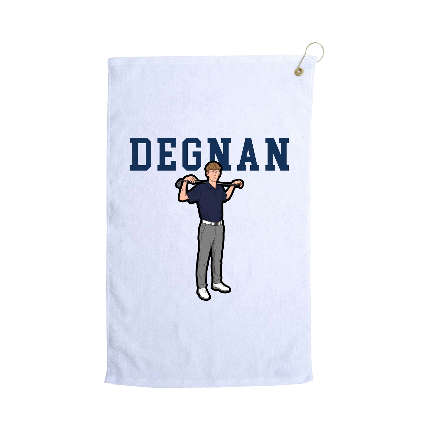 Golf Towel — Shirsey in White