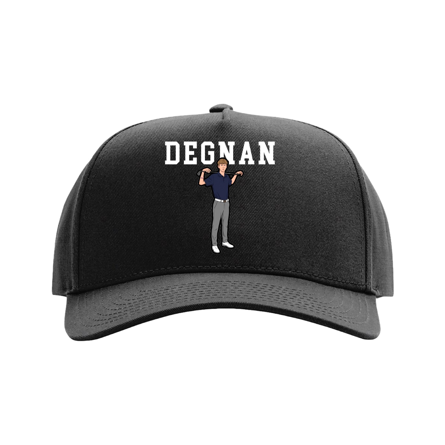 Full Fabric Five-Panel Champ Cap