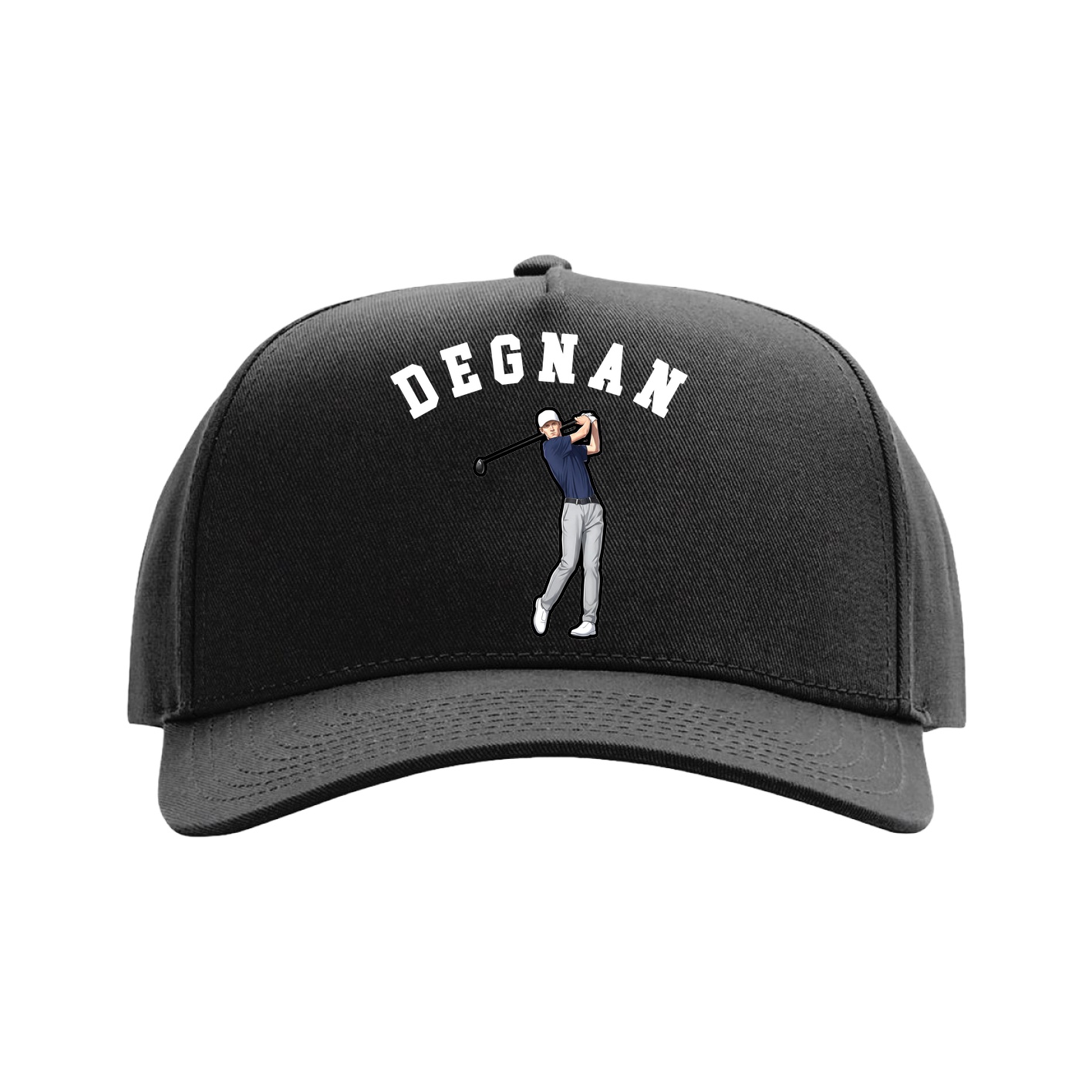 Full Fabric Five-Panel Champ Cap