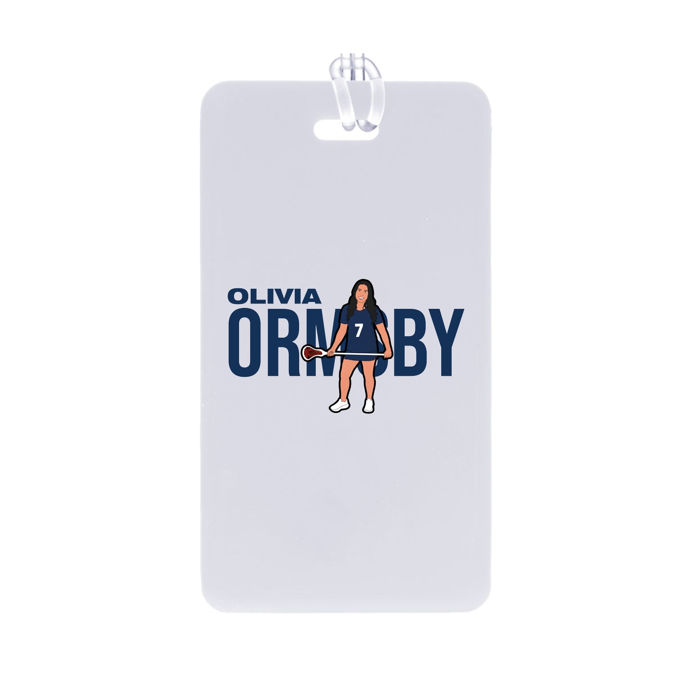 Bag Tag — Player Name in Classic
