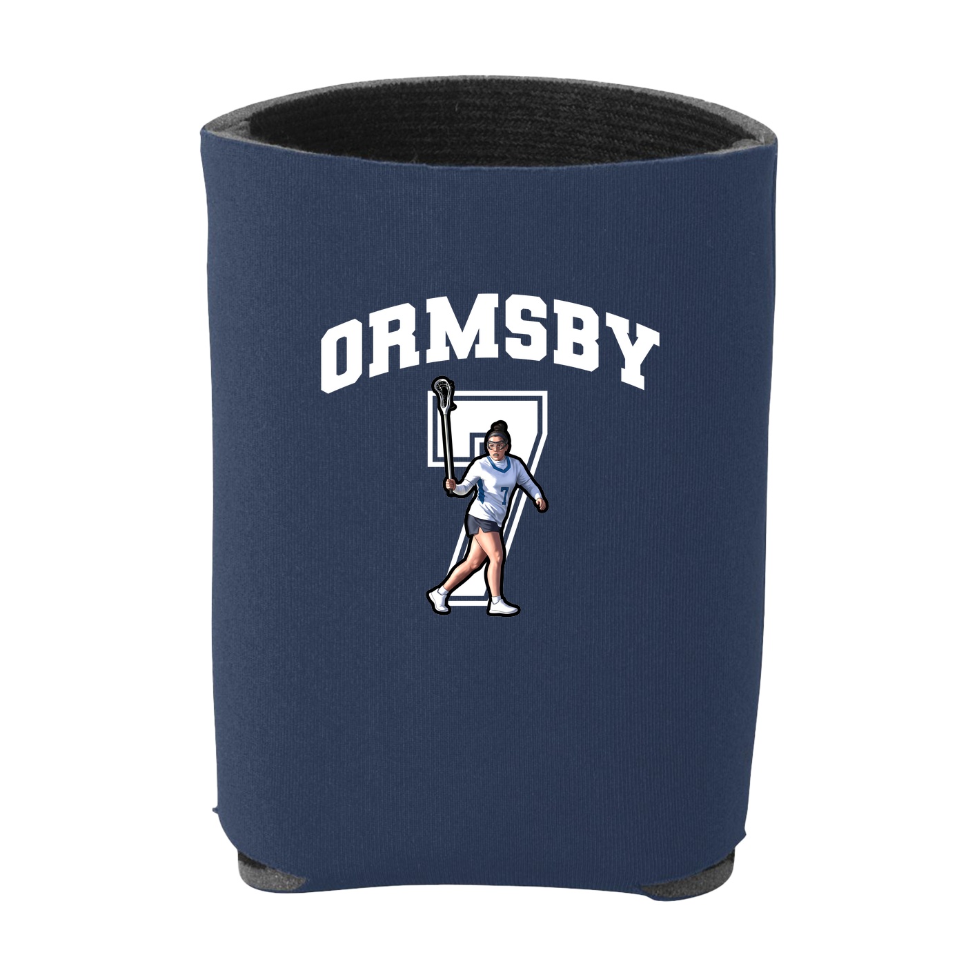 Can Holder — Number in Navy