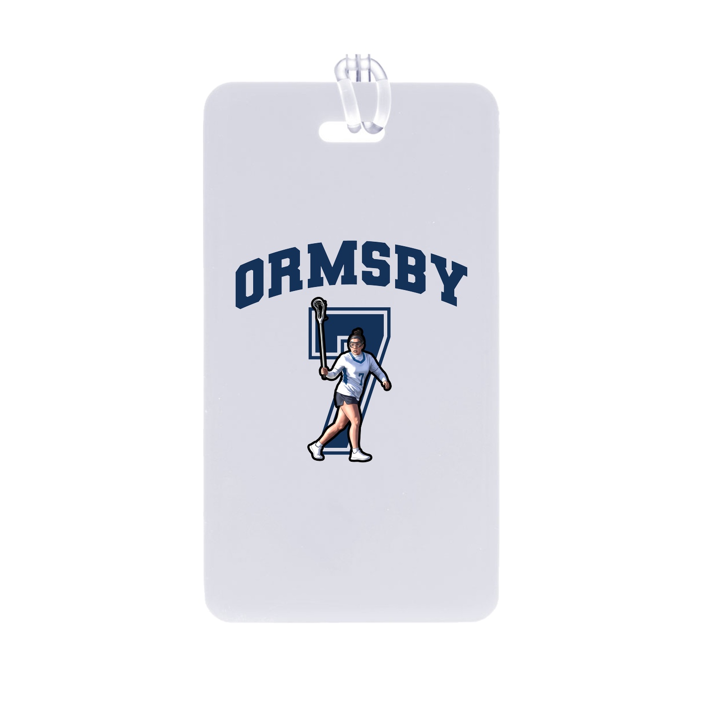 Bag Tag — Number in Classic