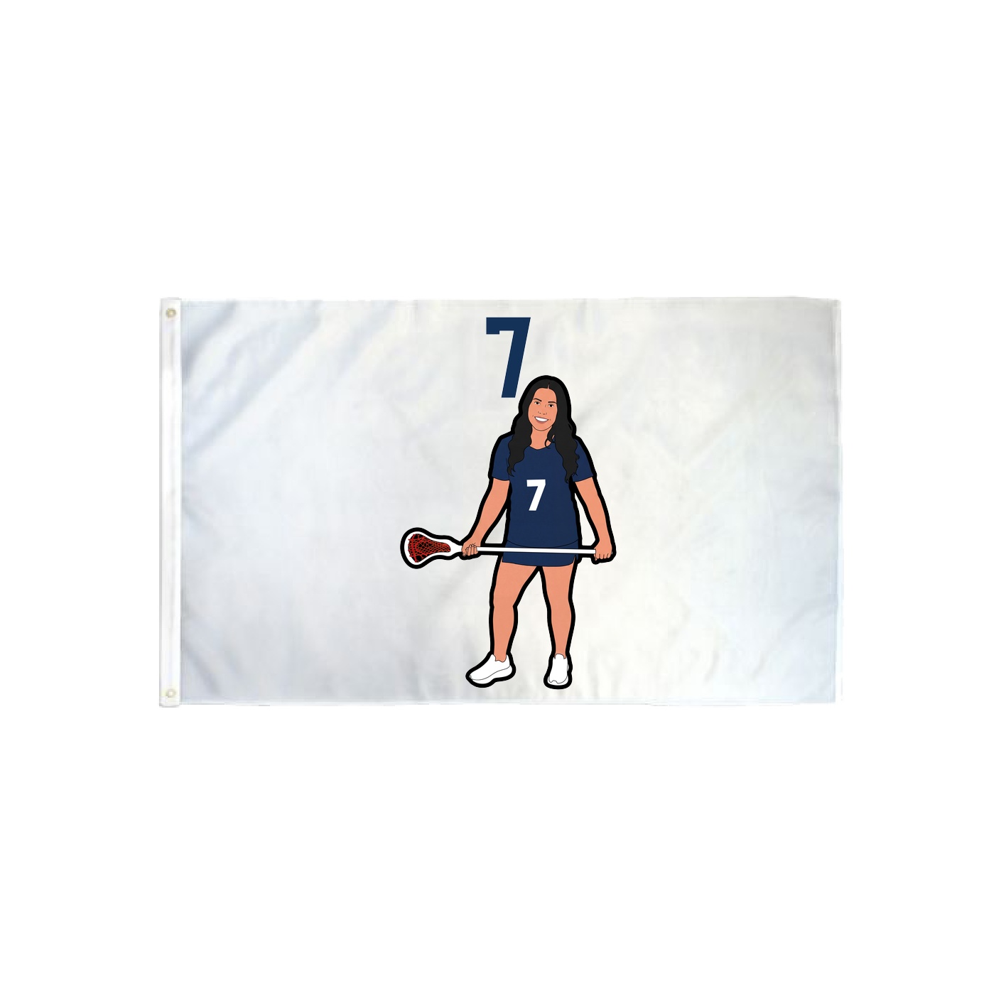 3x5 Flag — Number Top in Classic