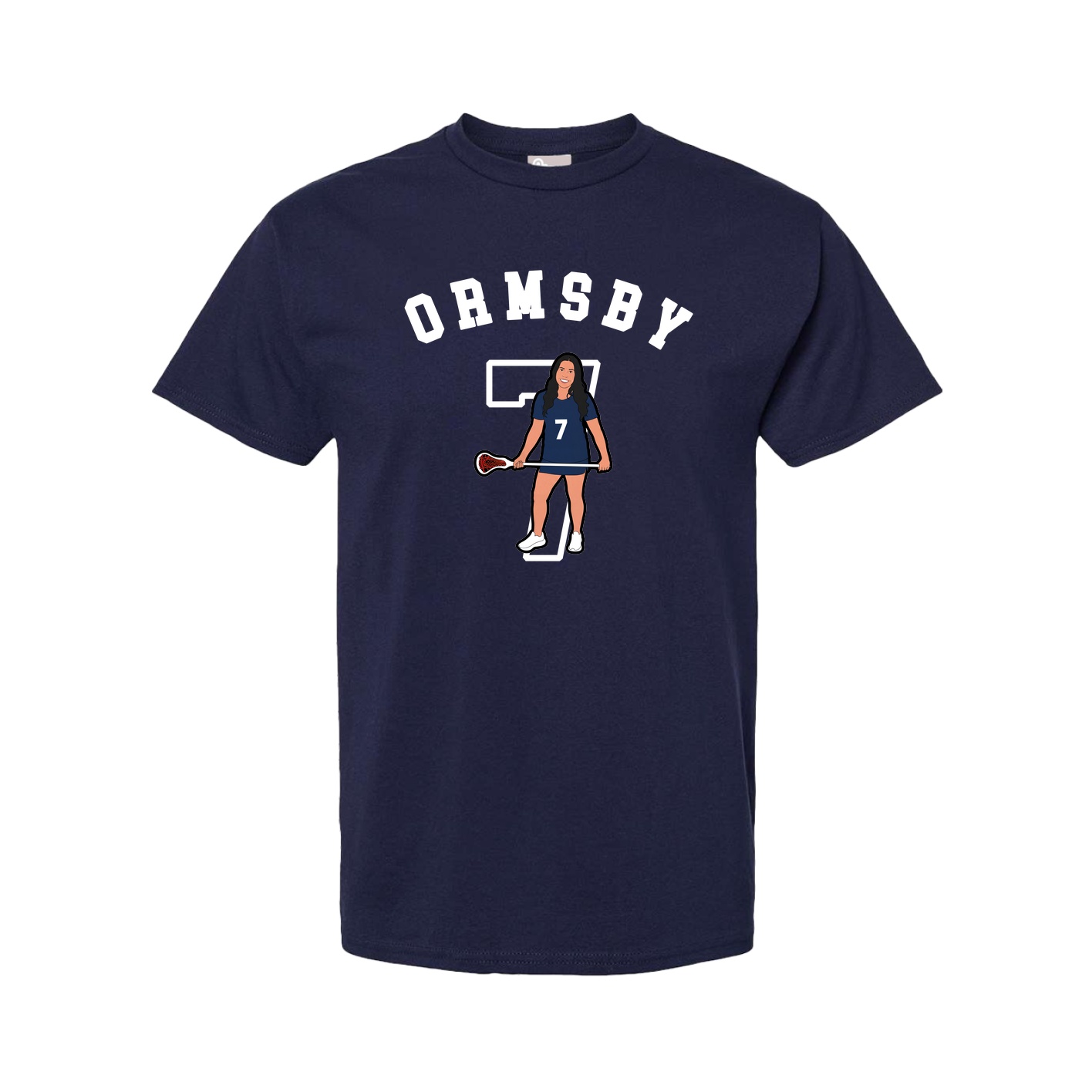 Youth Tee — Shirsey Arch in Navy