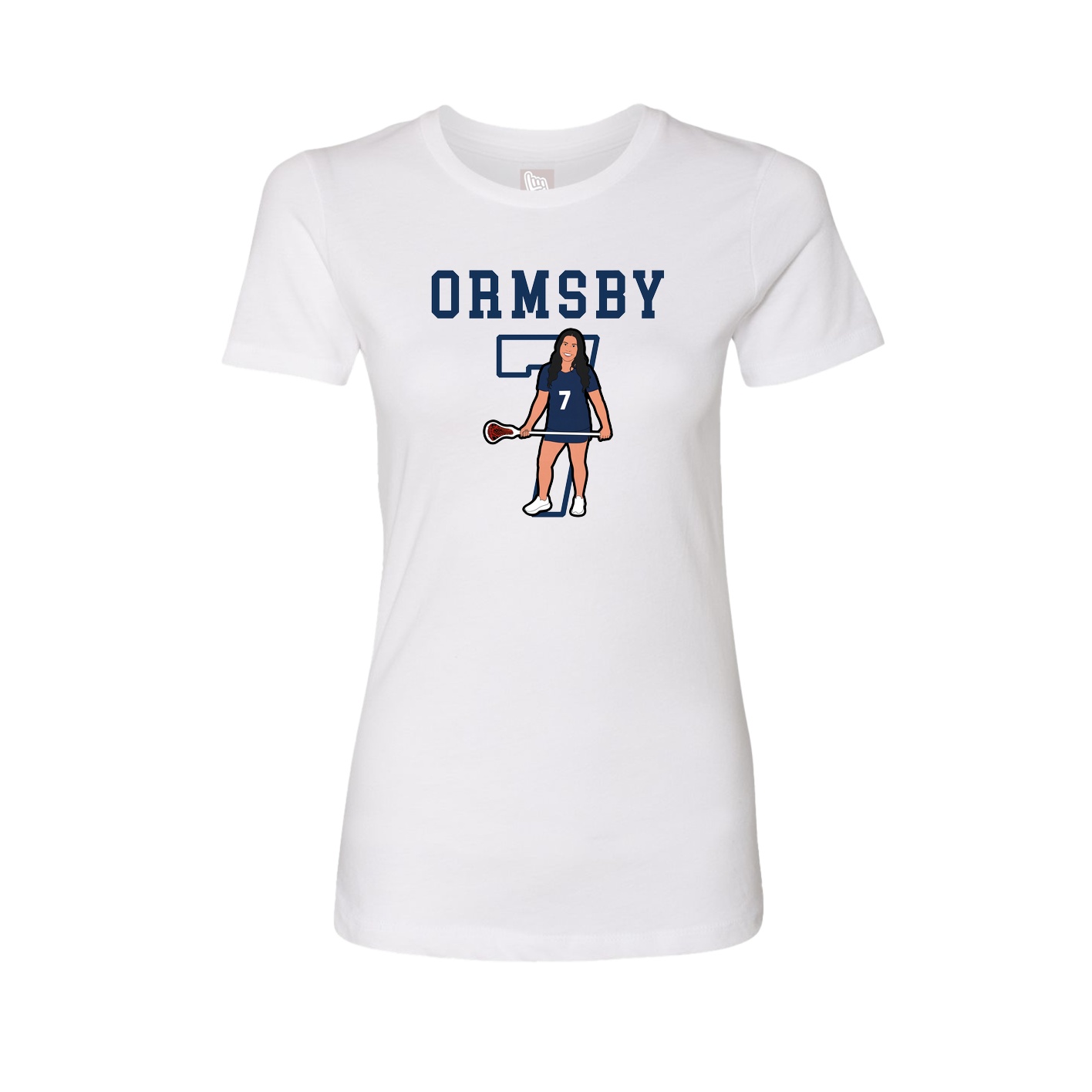 Fitted Women's Tee — Shirsey in White