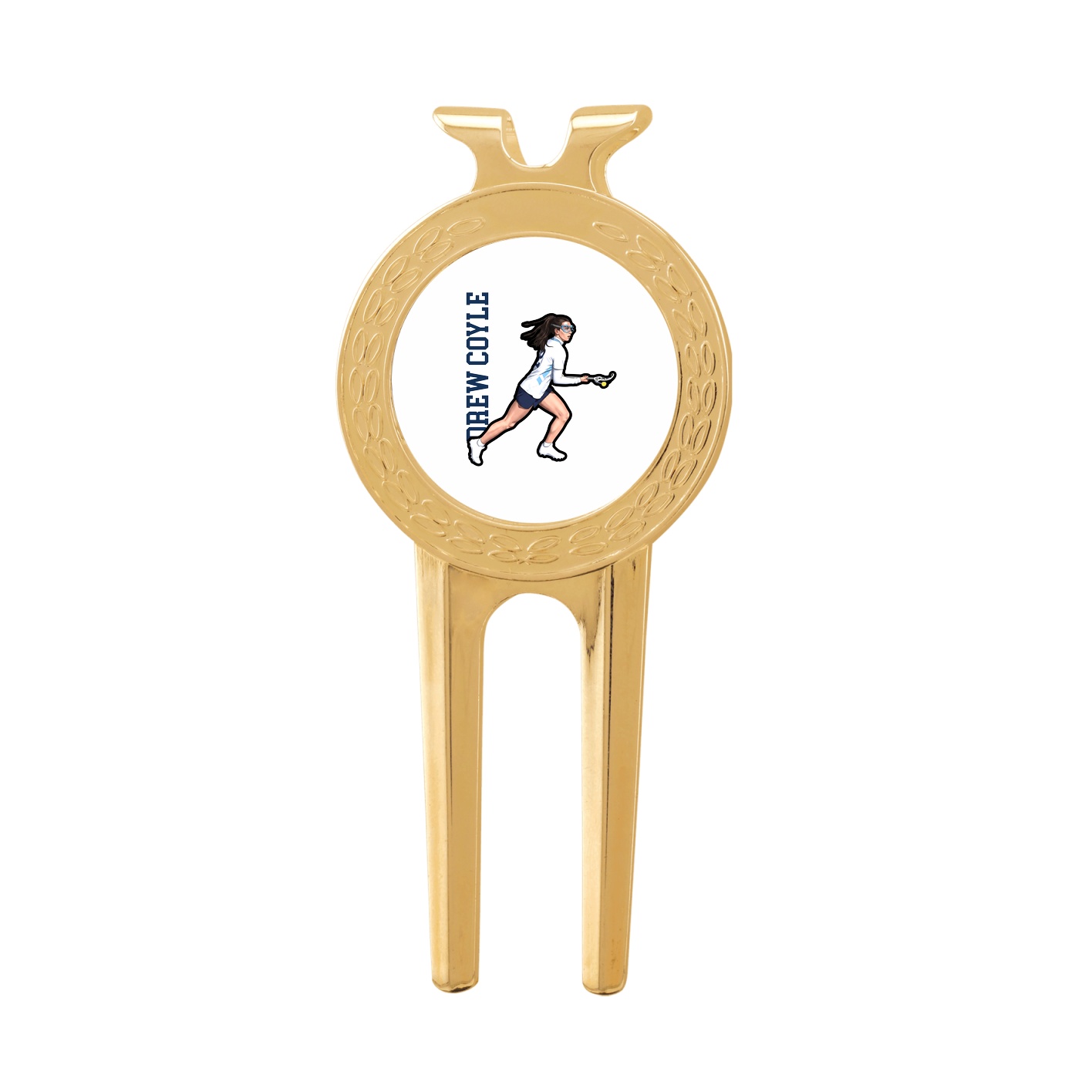 Divot Tool with Ball Marker — Name Vertical in Classic