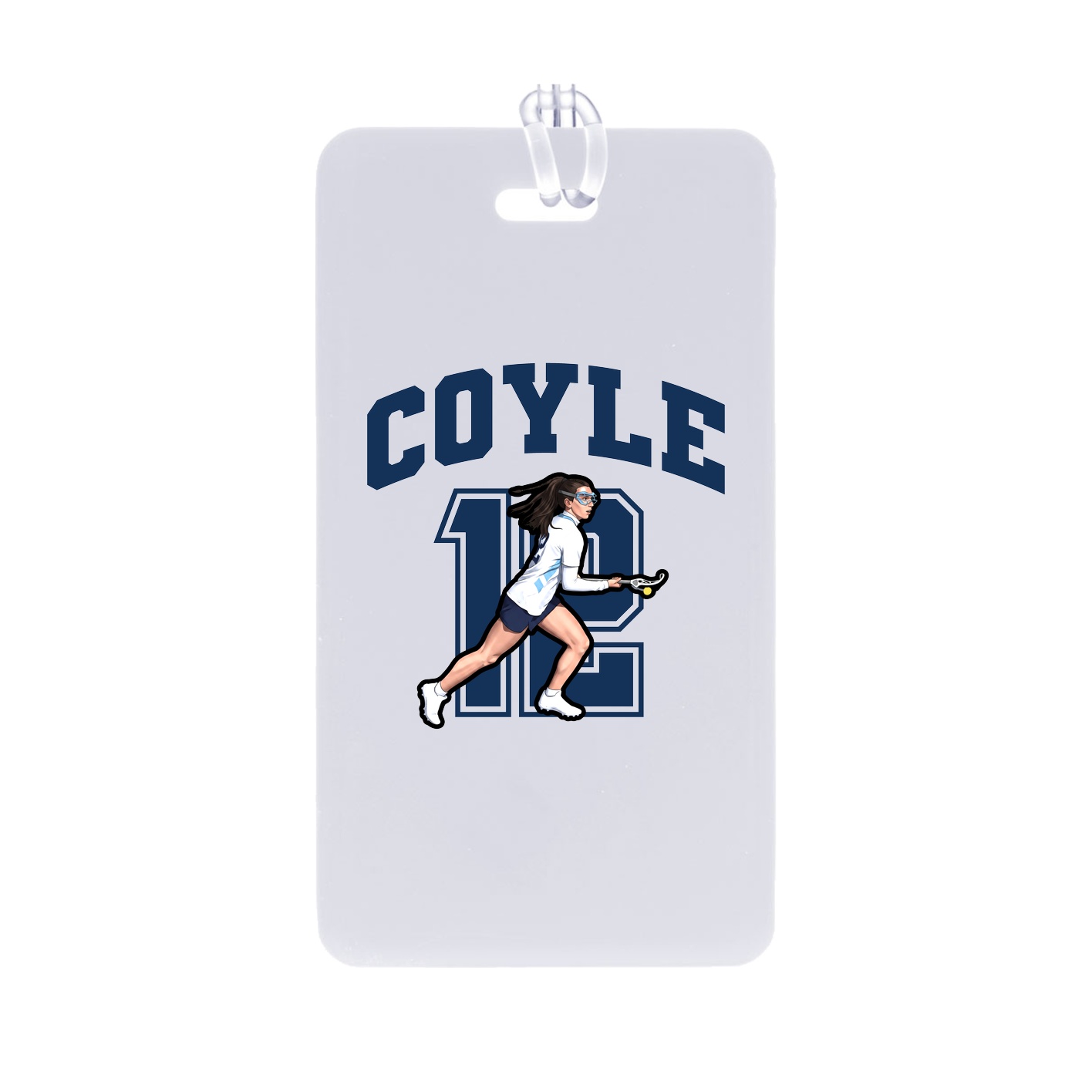Bag Tag — Number in Classic