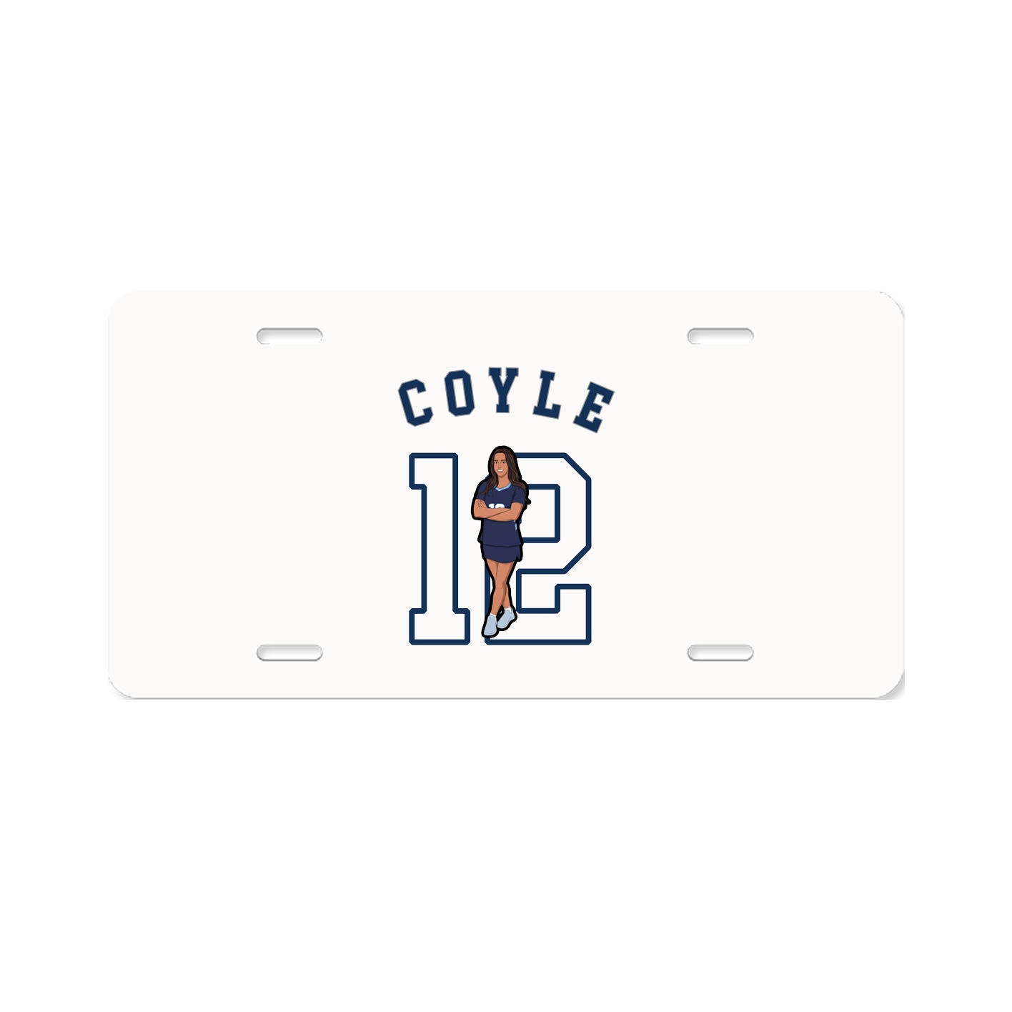 License Plate — Shirsey Arch in Classic
