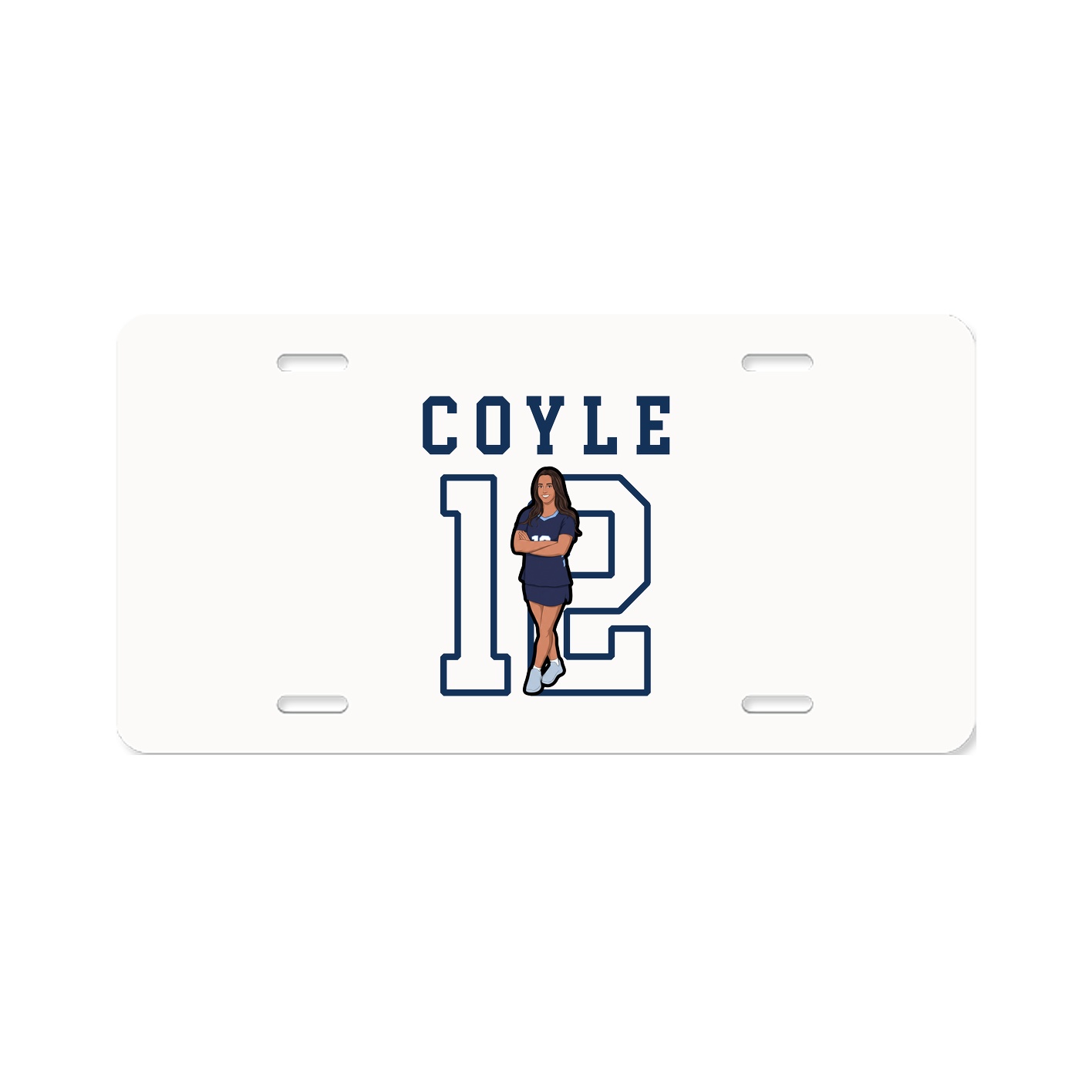 License Plate — Shirsey in Classic
