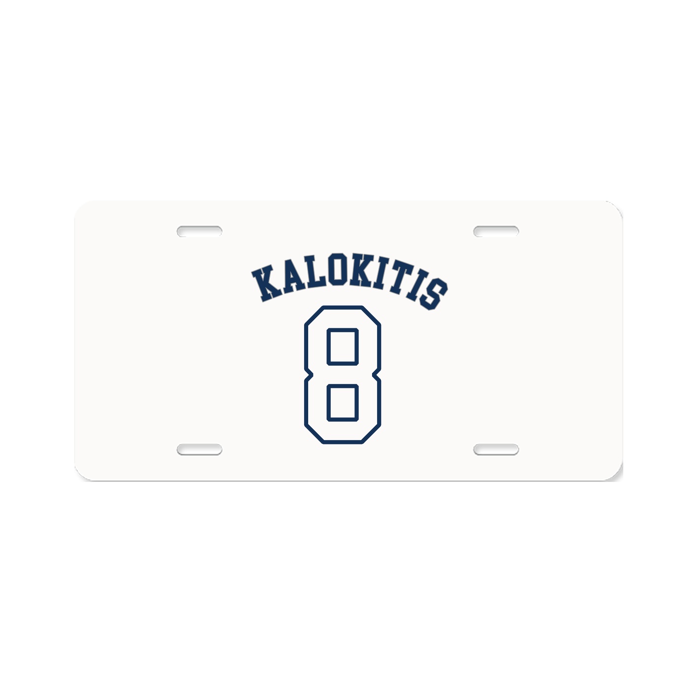 License Plate — Shirsey Arch in Classic