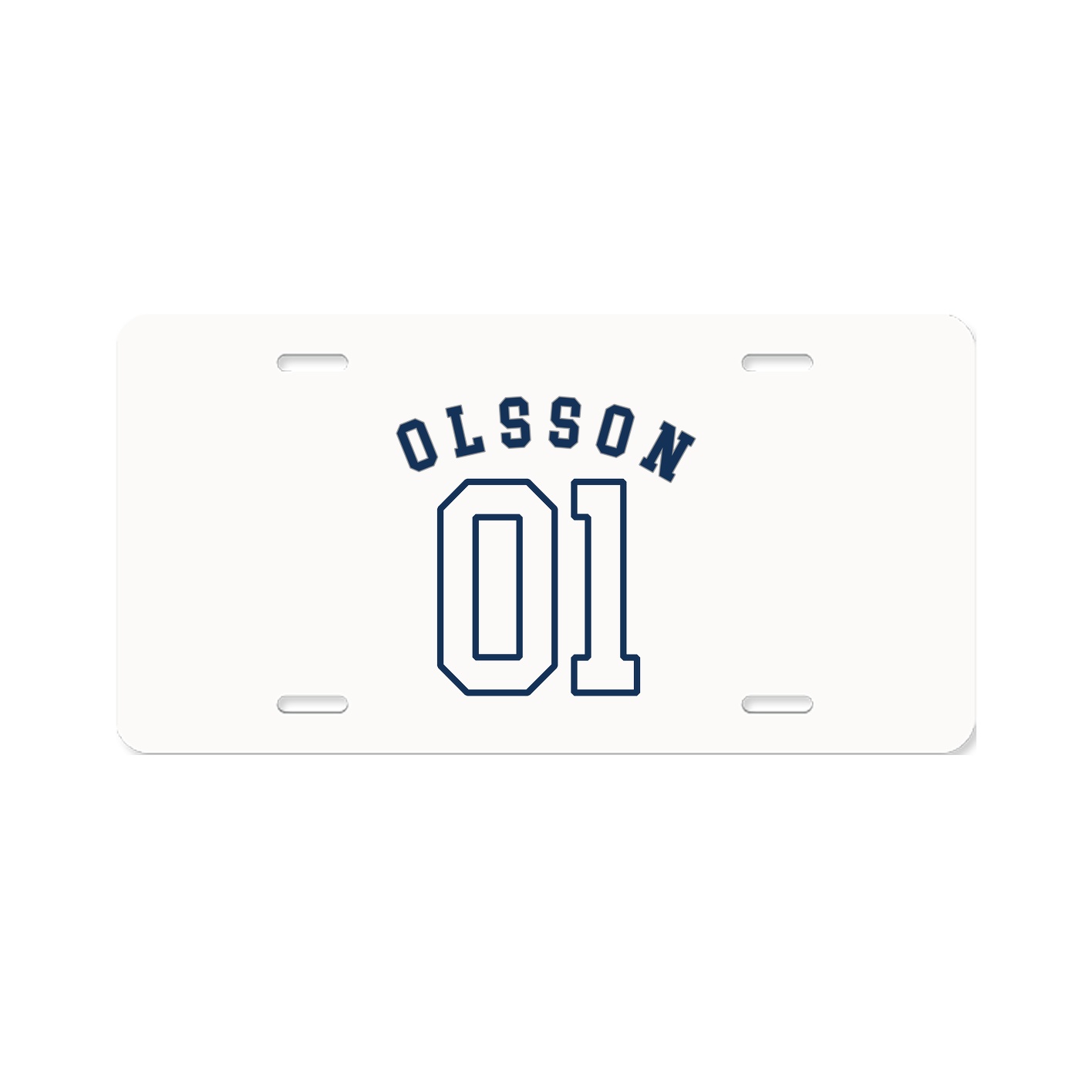 License Plate — Shirsey Arch in Classic