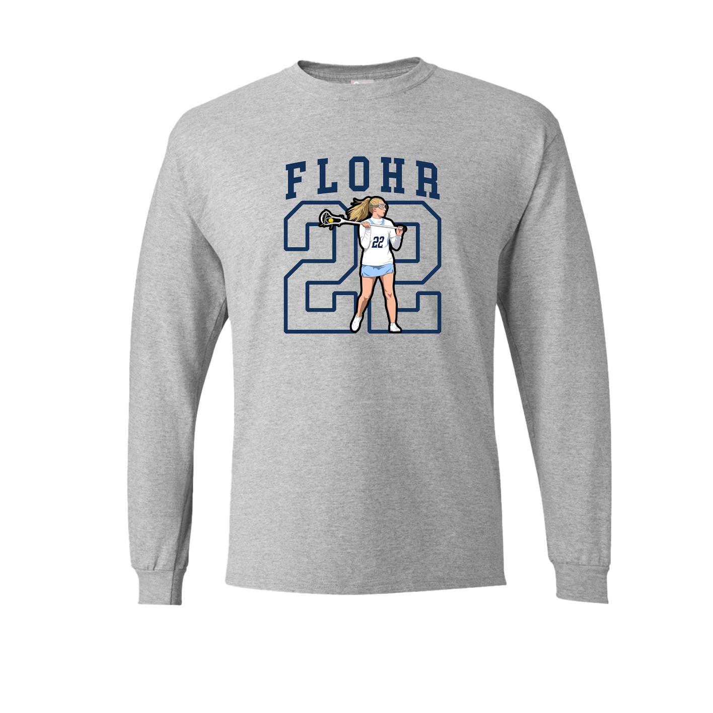 Long Sleeve Tee — Shirsey in Grey
