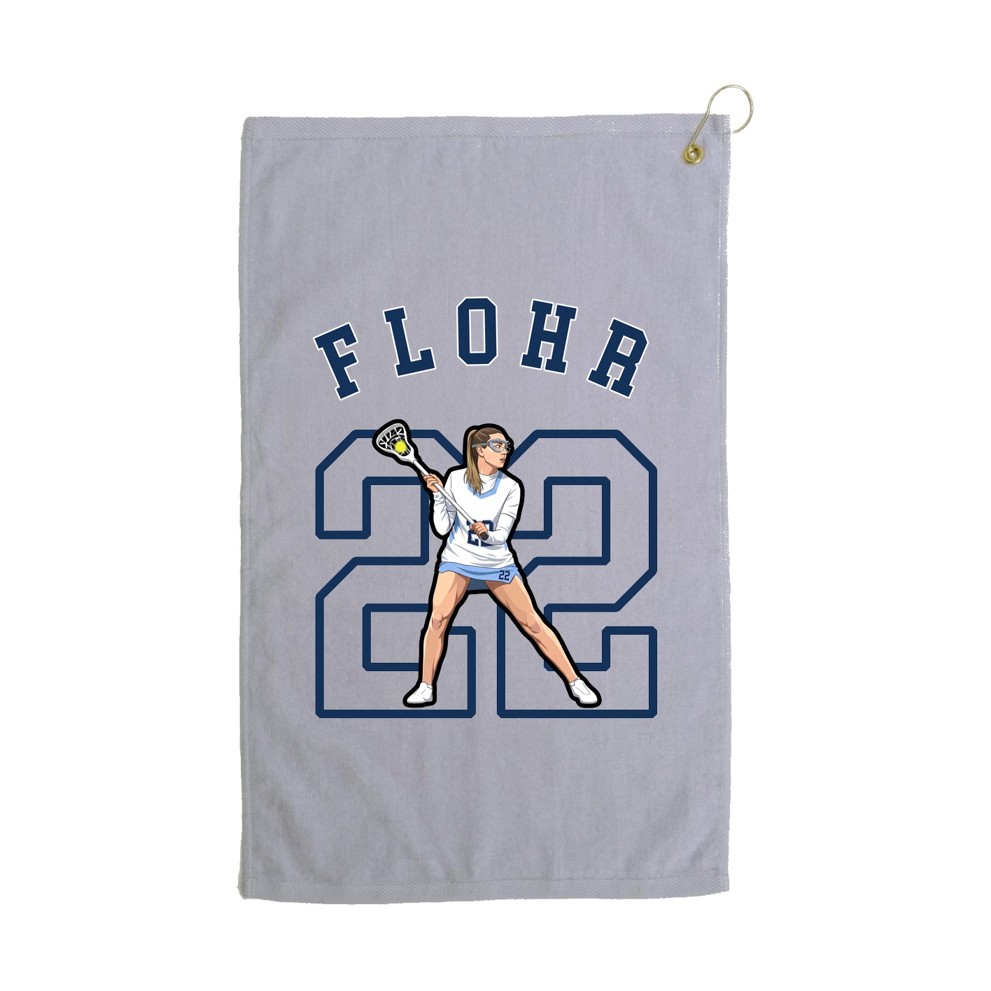 Golf Towel — Shirsey Arch in Grey
