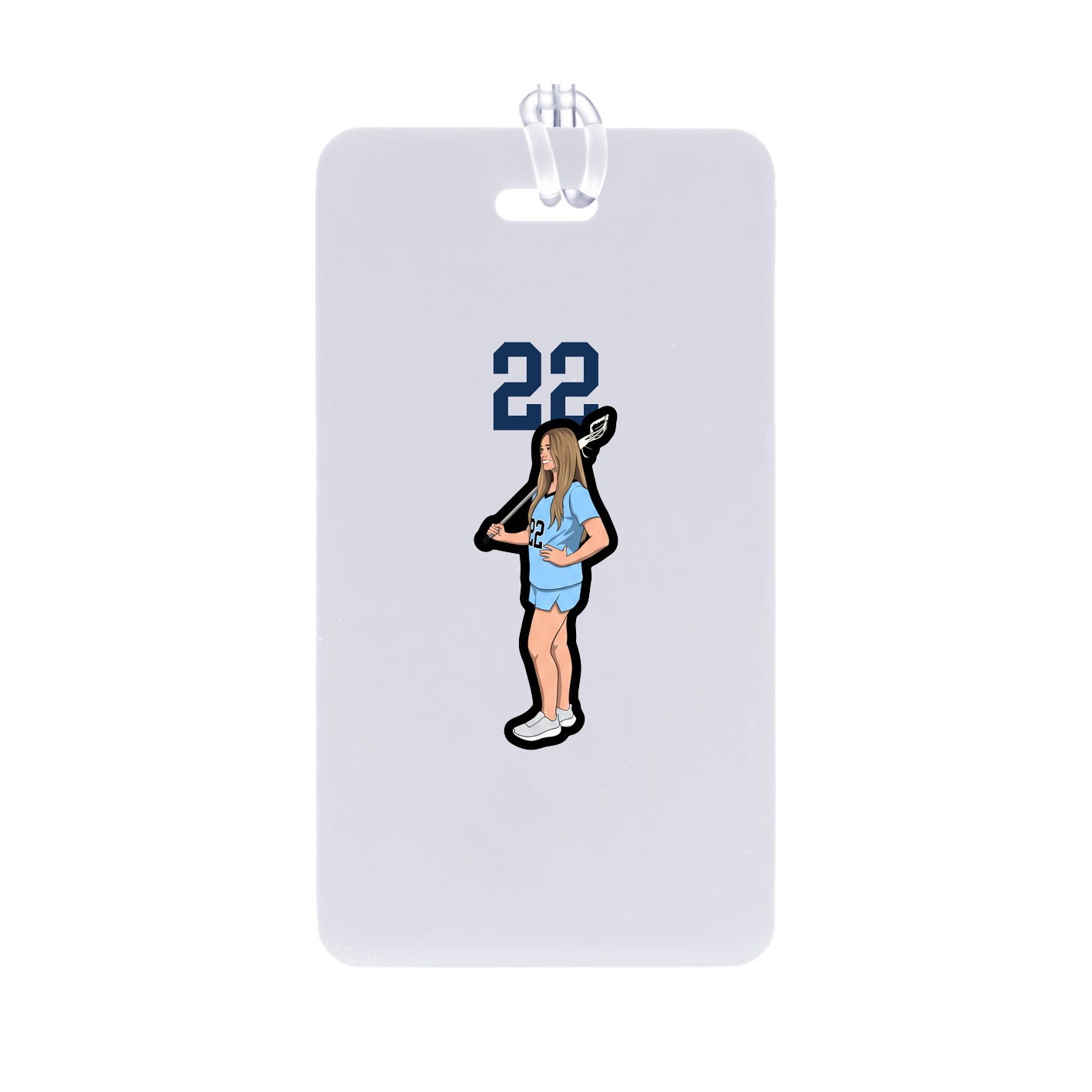 Bag Tag — Number Top in Classic