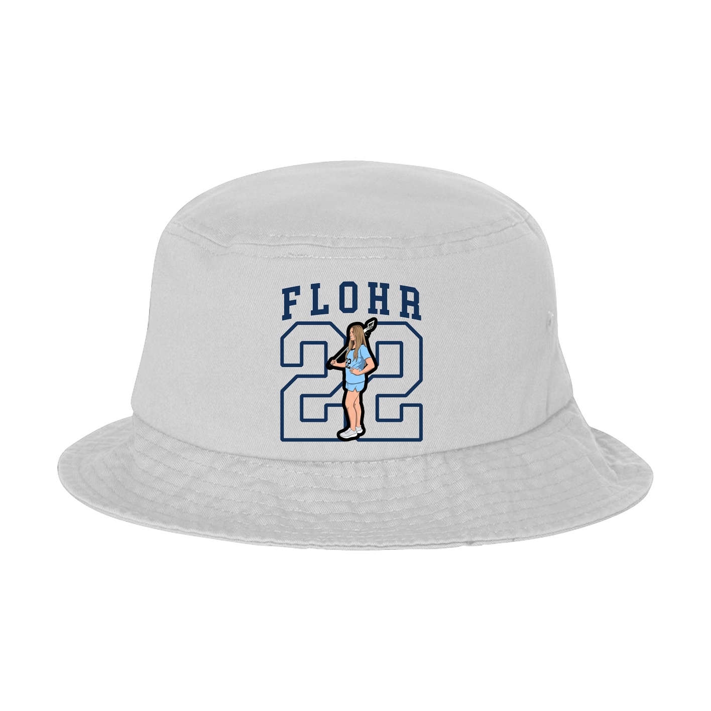 Bucket Cap — Shirsey in White