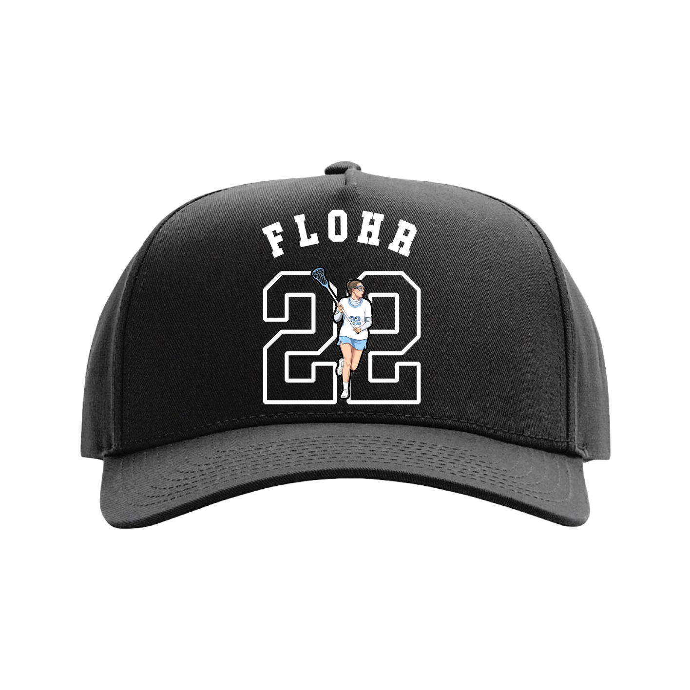 Full Fabric Five-Panel Champ Cap