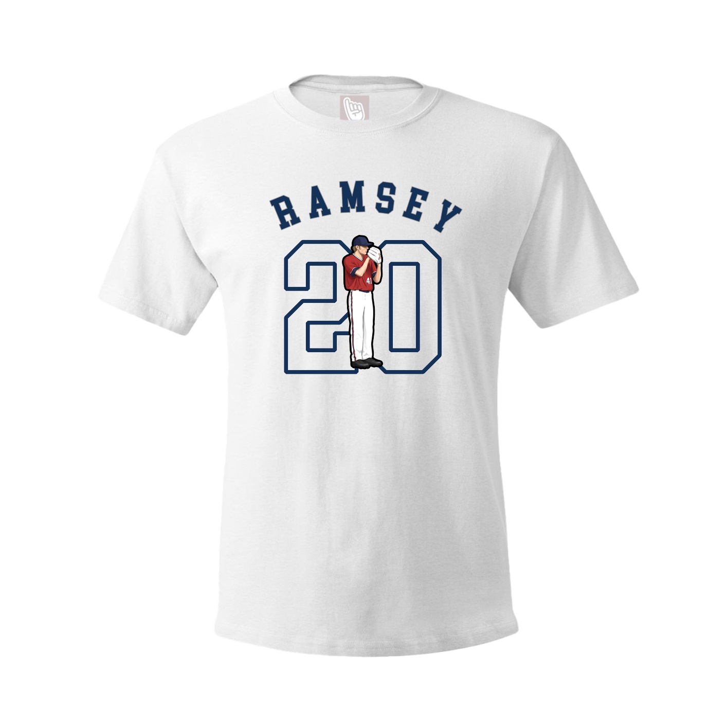 Tee — Shirsey Arch in White