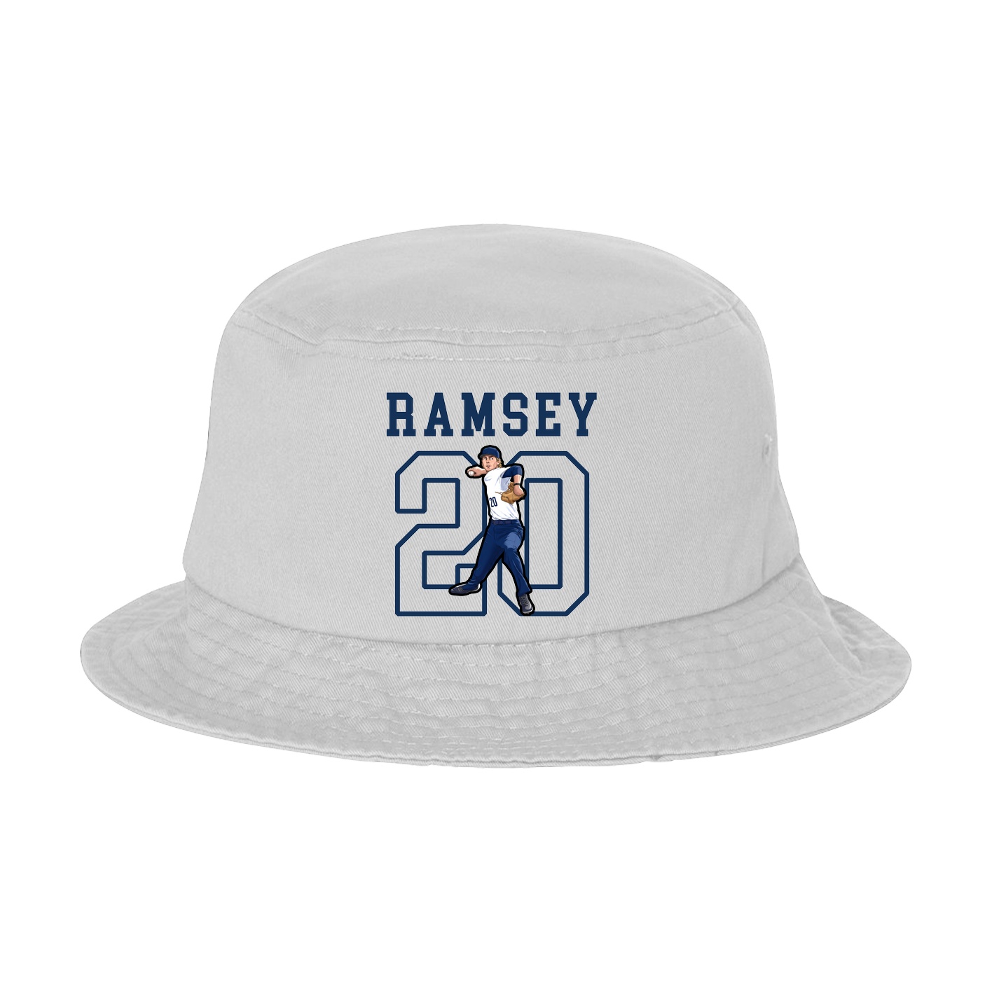 Bucket Cap — Shirsey in White