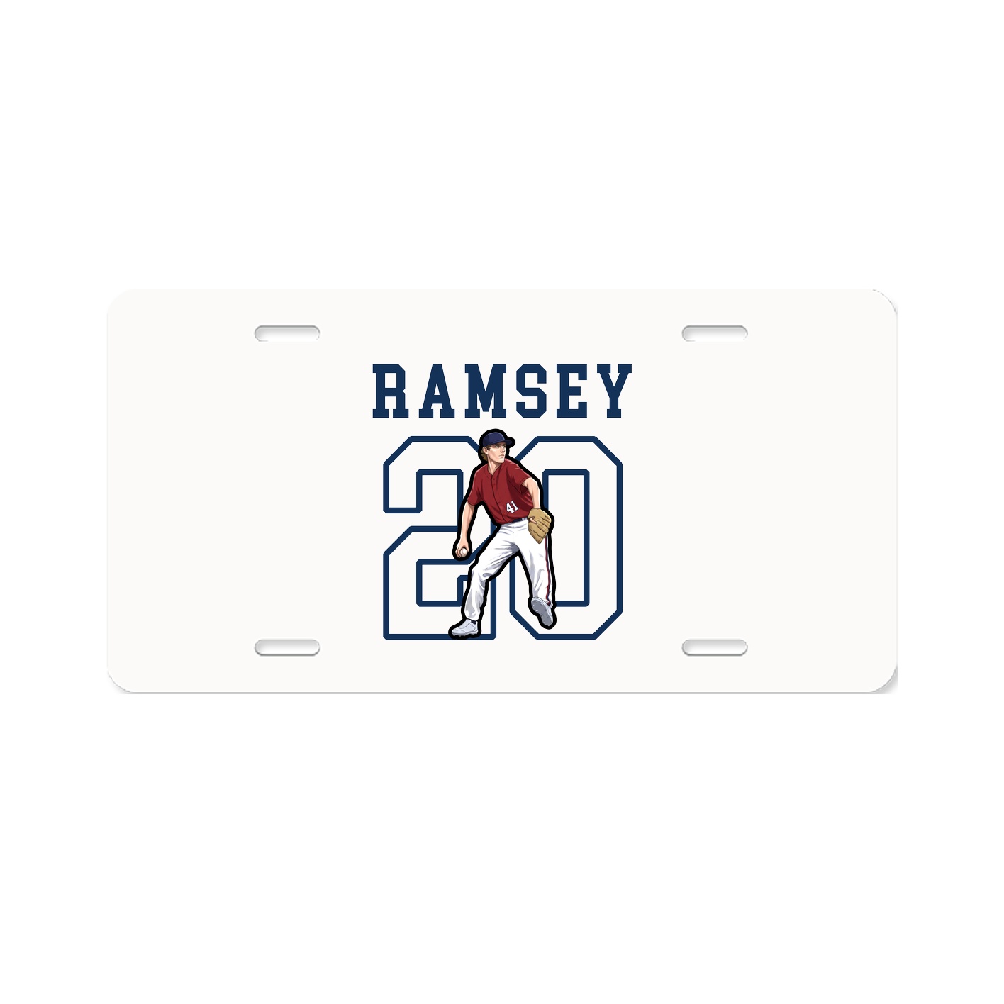 License Plate — Shirsey in Classic