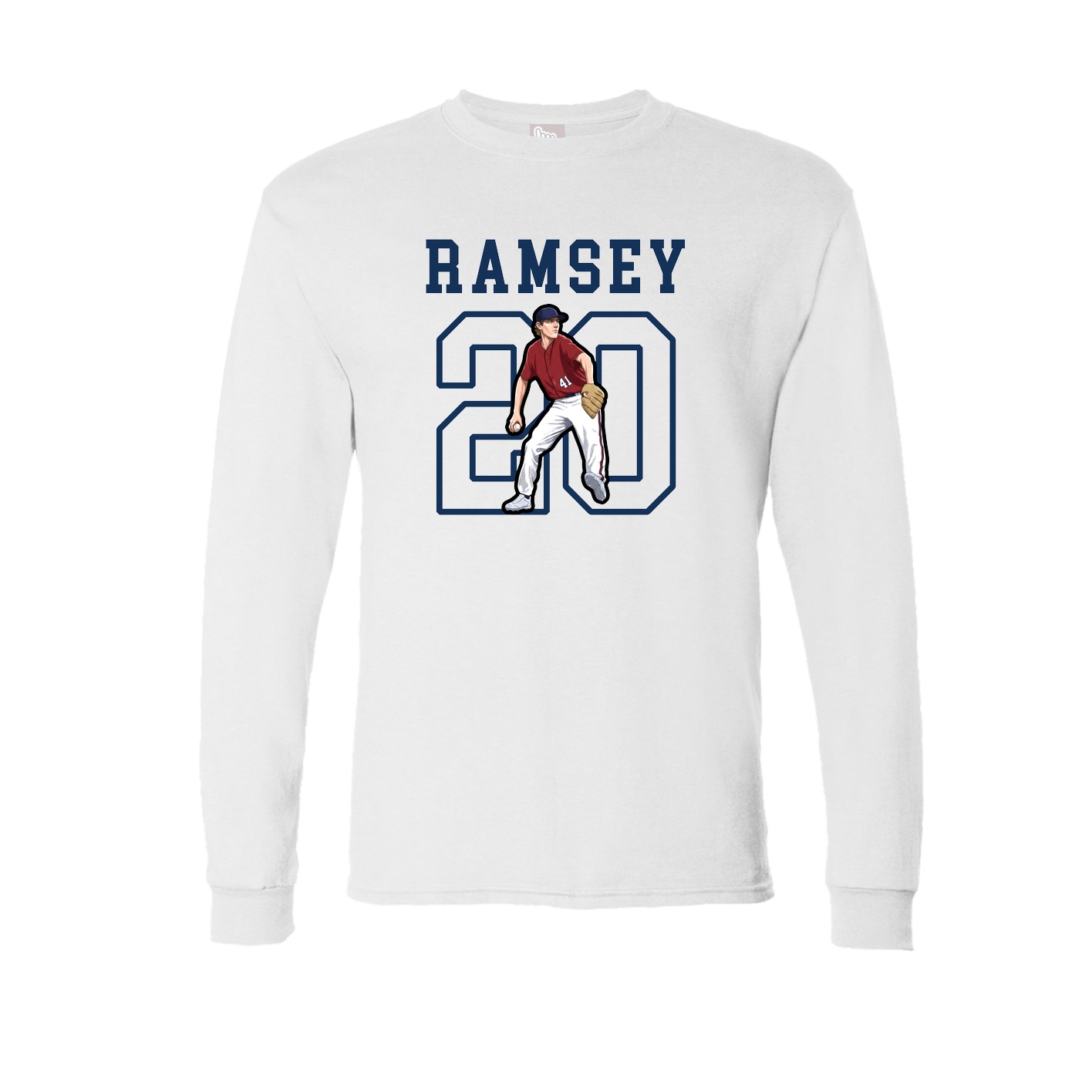 Long Sleeve Tee — Shirsey in White