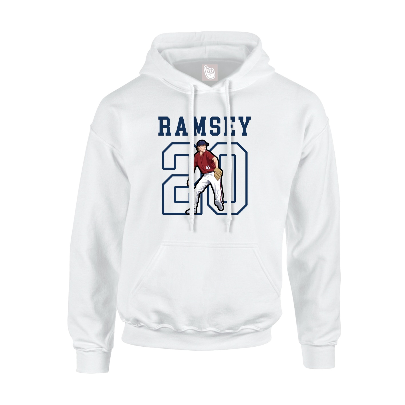 Youth Hoodie — Shirsey in White