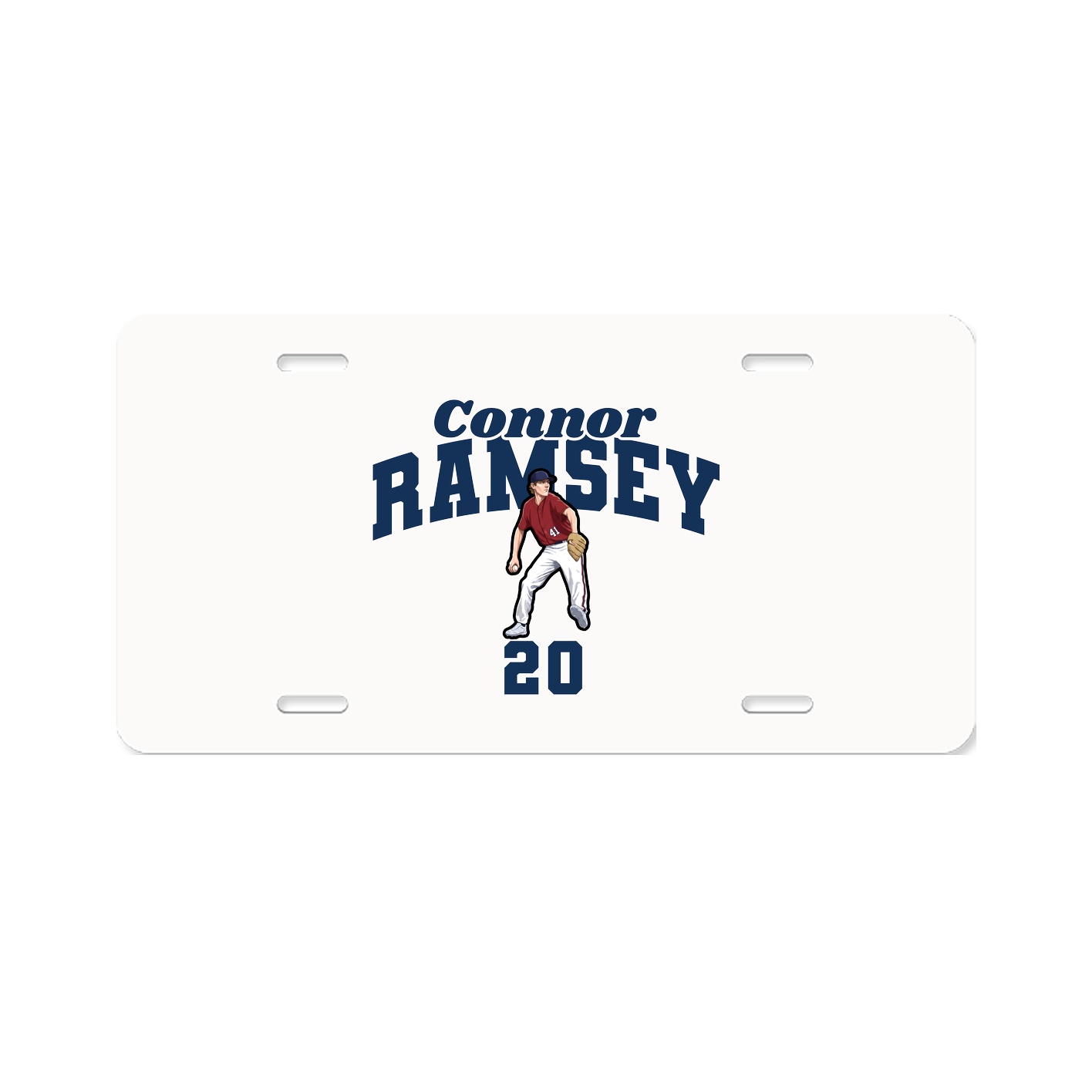 License Plate — Signature Arch in Classic