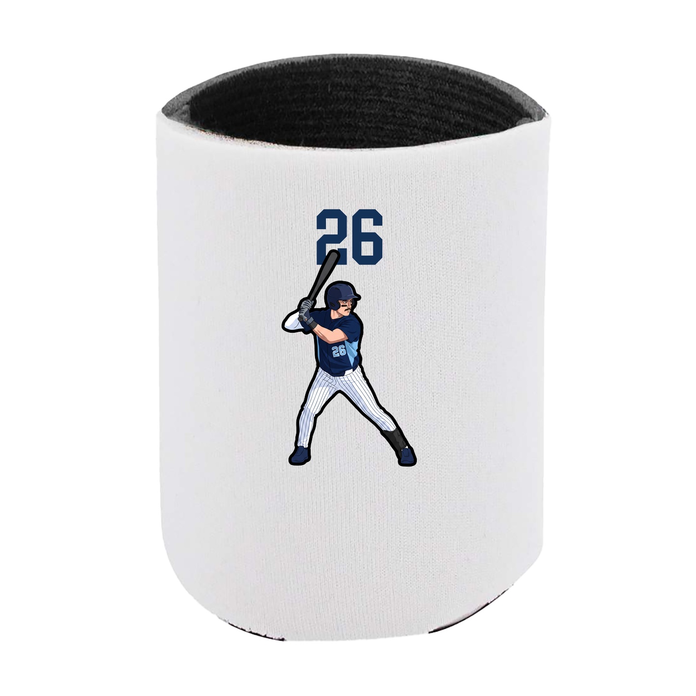 Can Holder — Number Top in White