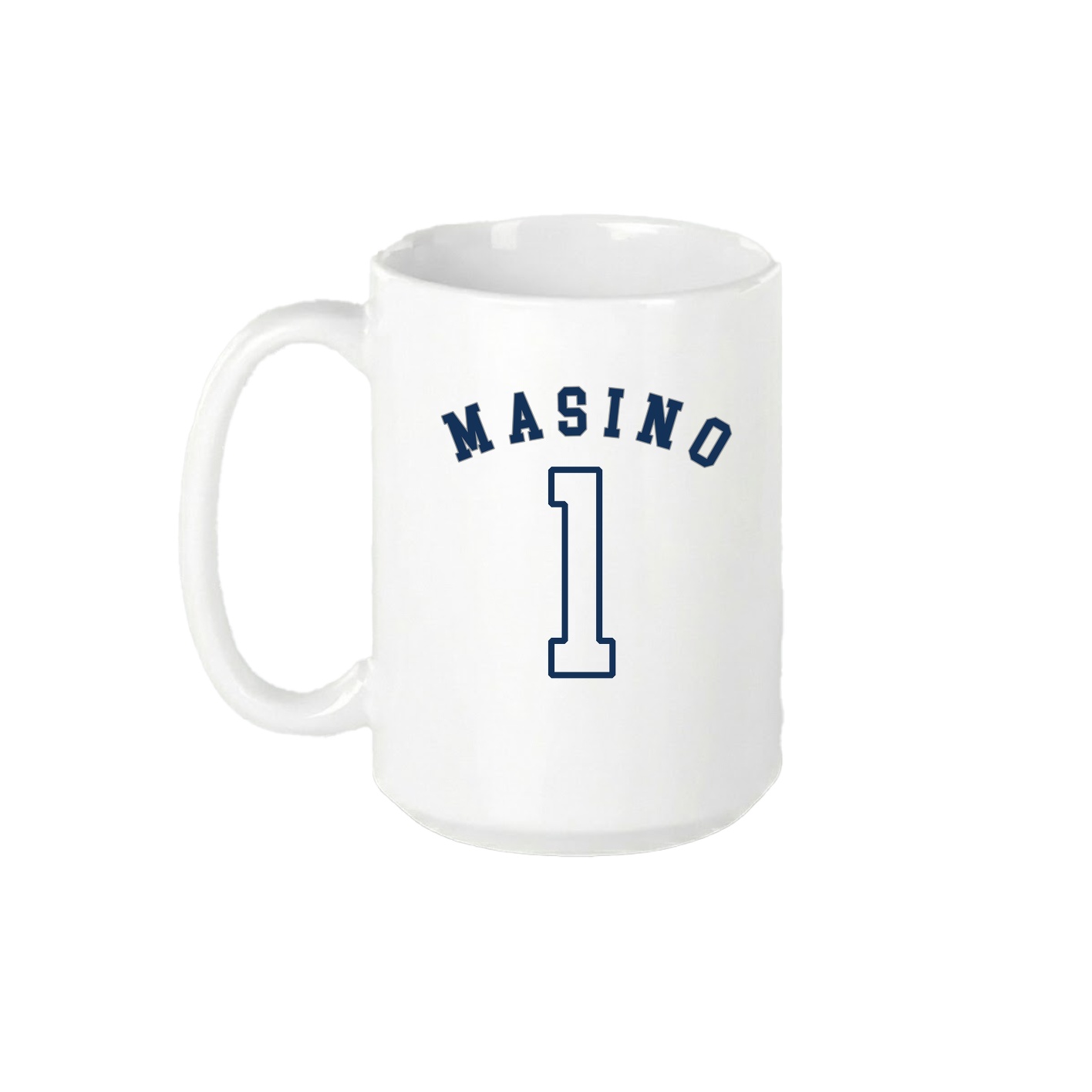 15oz Coffee Mug — Shirsey Arch in White