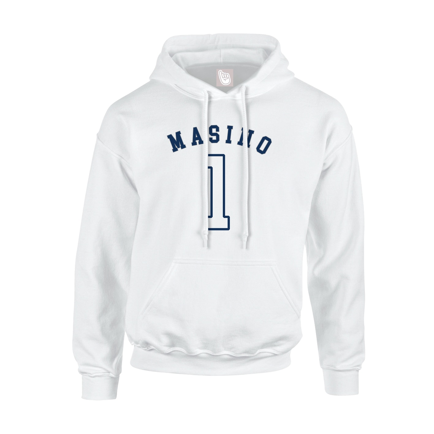 Hoodie — Shirsey Arch in White