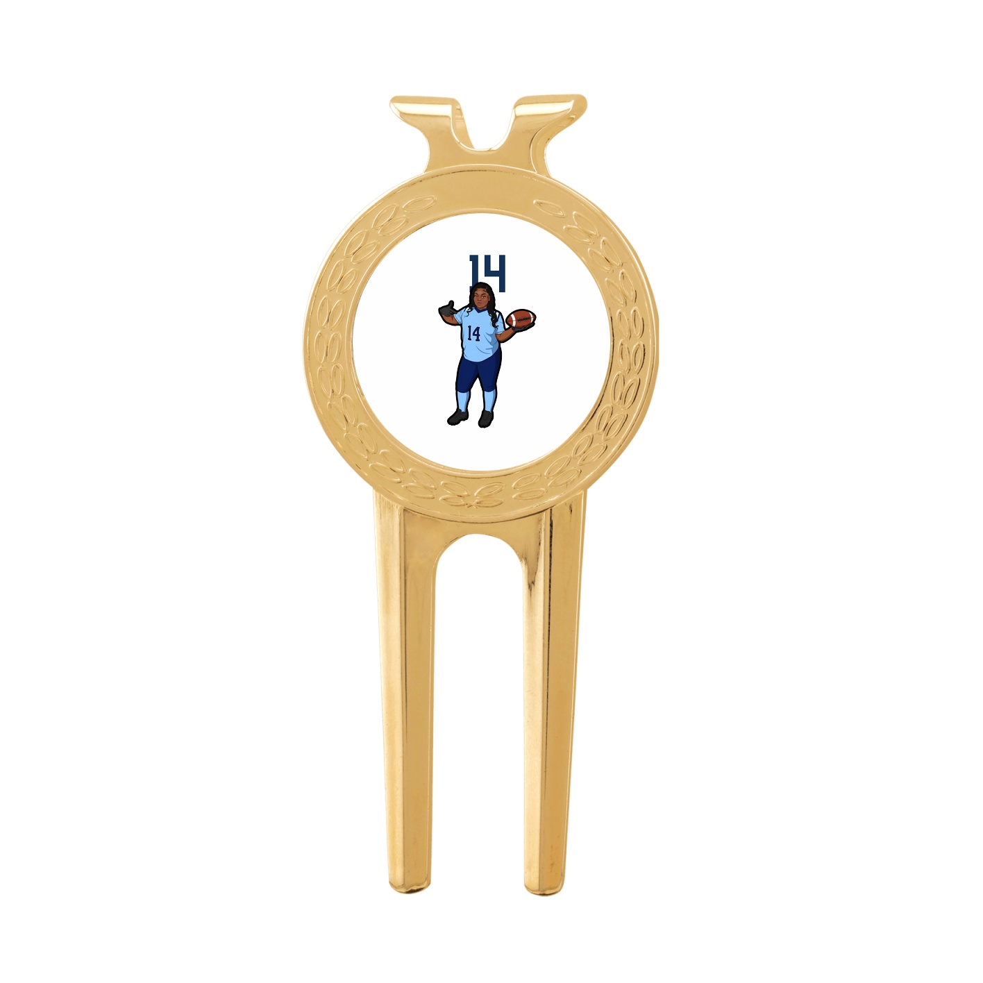 Divot Tool with Ball Marker — Number Top in Classic