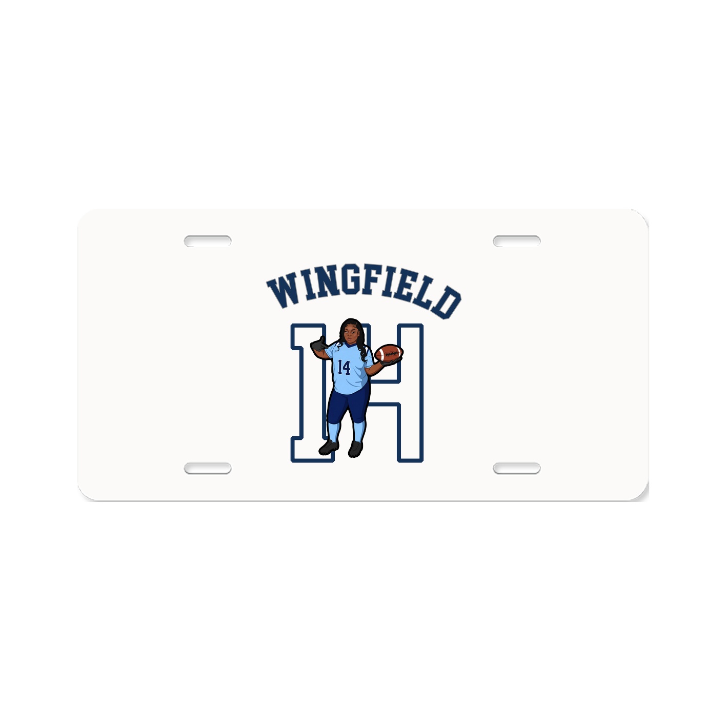 License Plate — Shirsey Arch in Classic
